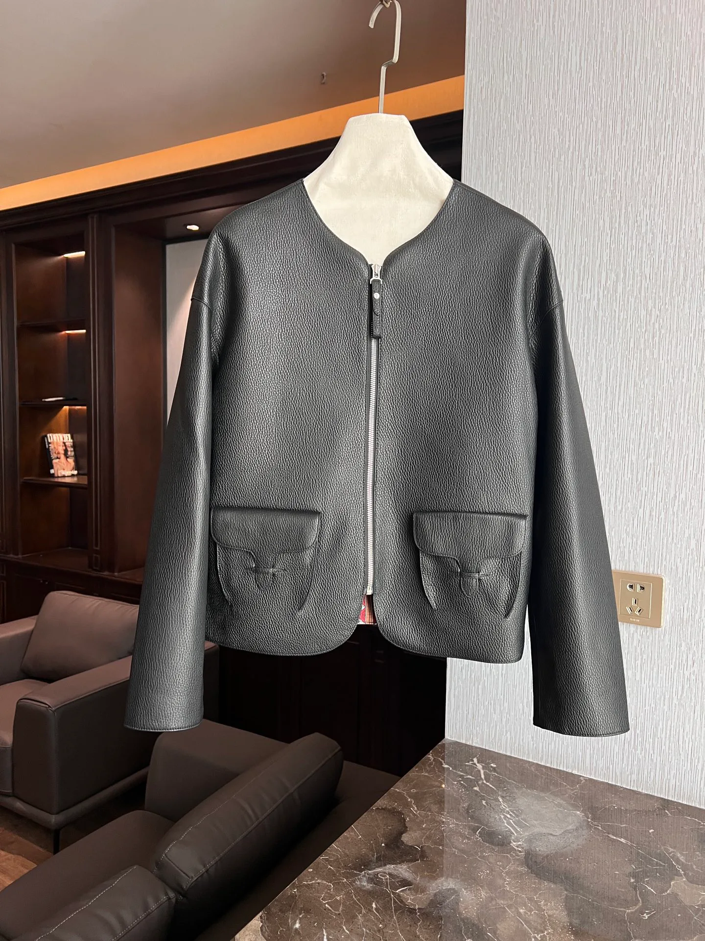 Кожаные Куртки И Дублёнки Мужские Hermes 1805931