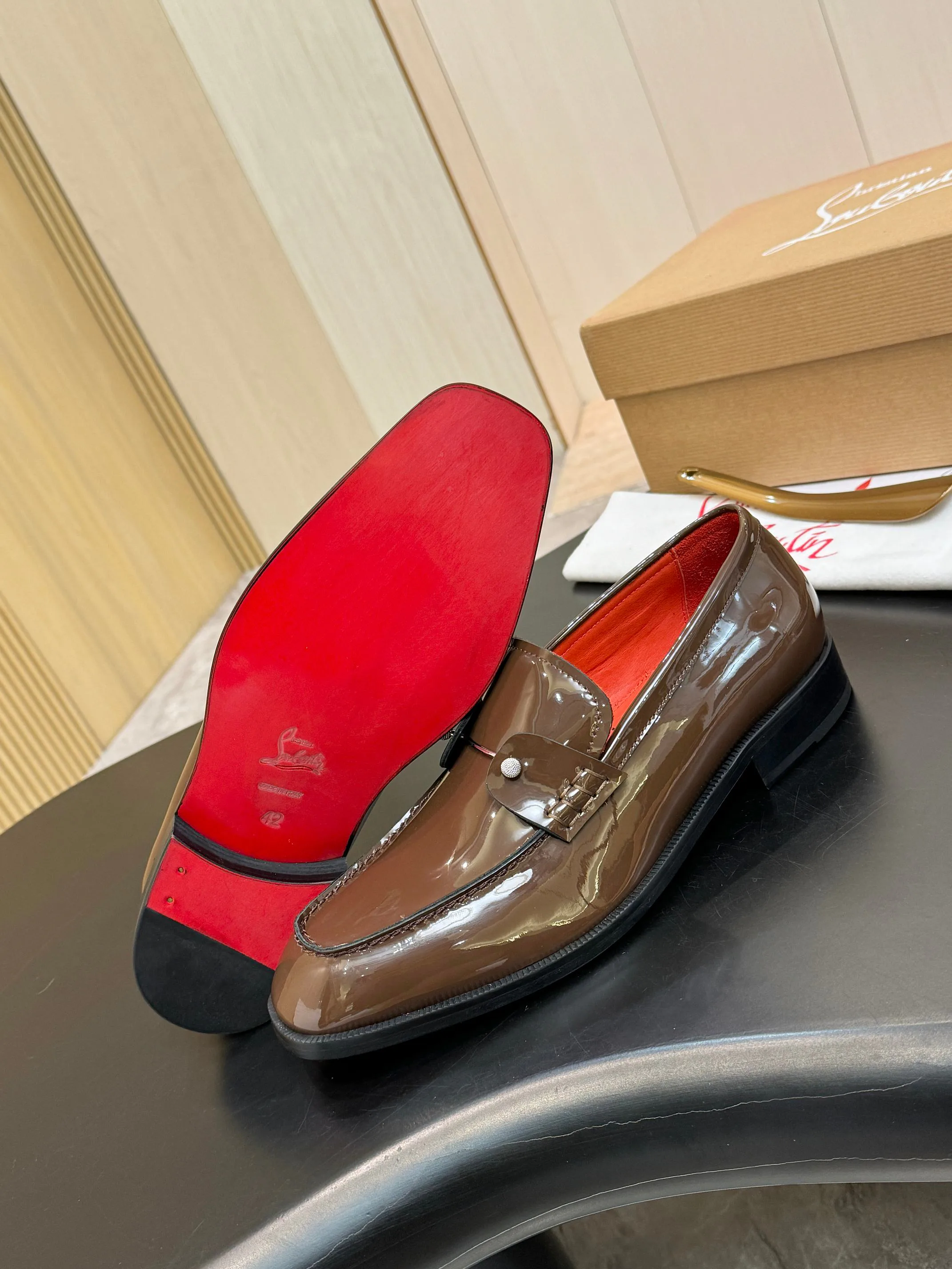 Лоферы И Туфли Мужские Christian Louboutin 18117281