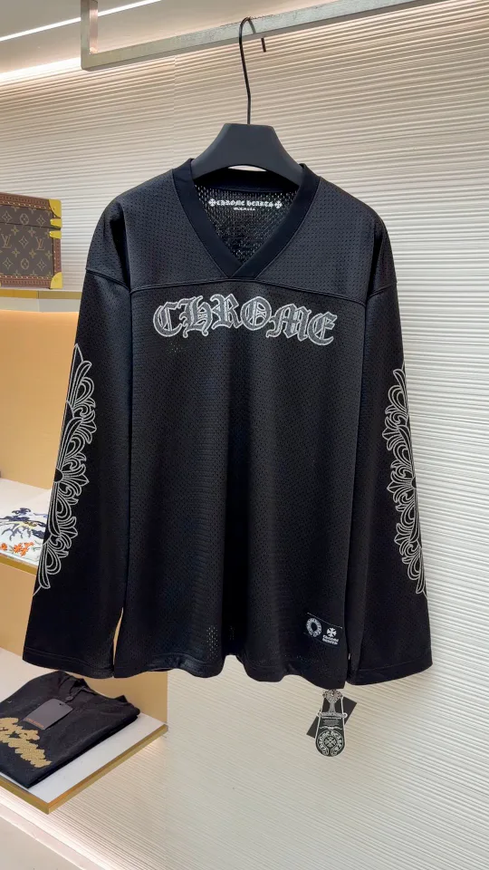 Лонгсливы Мужские Chrome Hearts 7080107