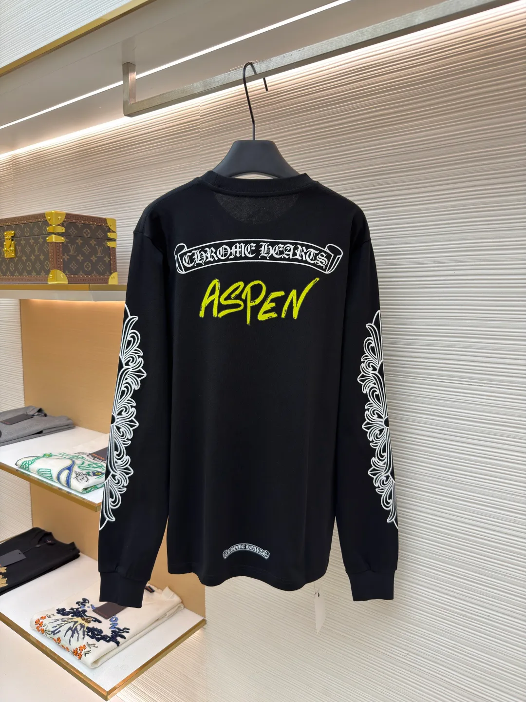 Лонгсливы Мужские Chrome Hearts 11399340