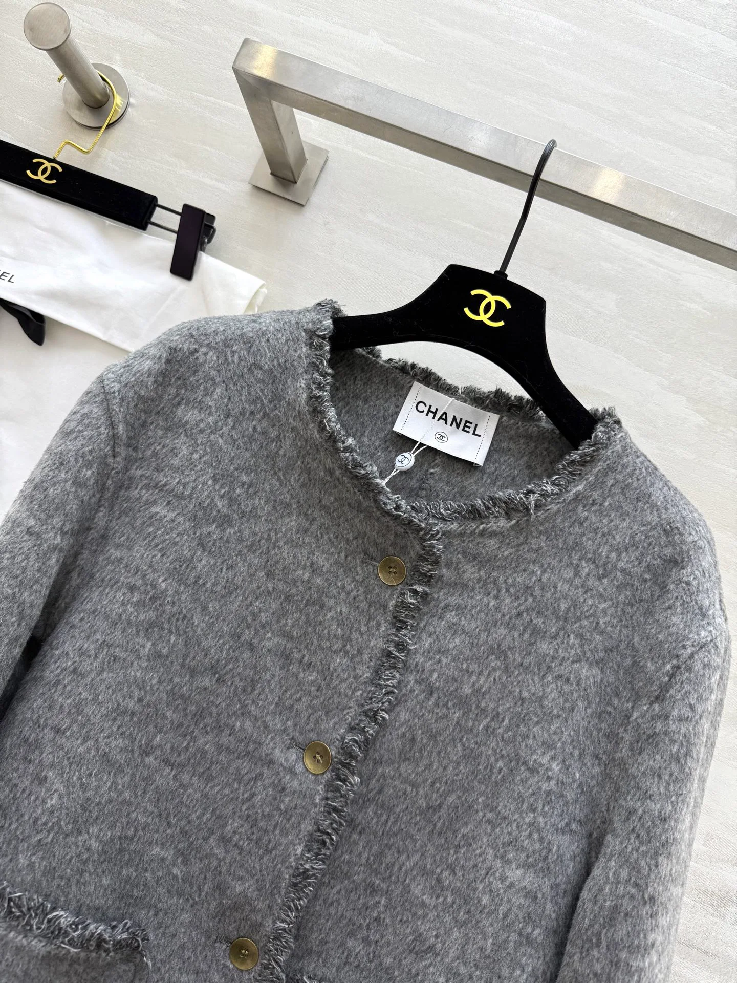 Куртки И Пуховики Женские Chanel 600426