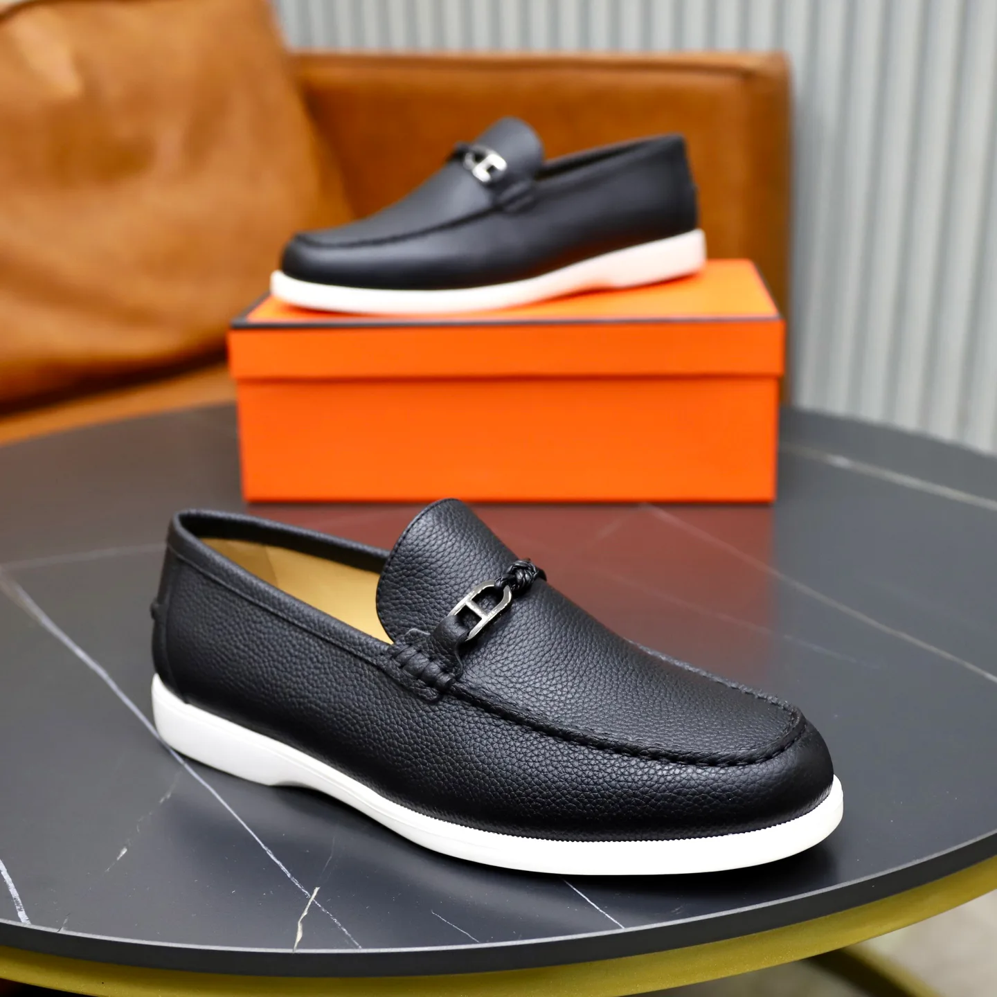 Лоферы И Туфли Мужские Hermes 18103100