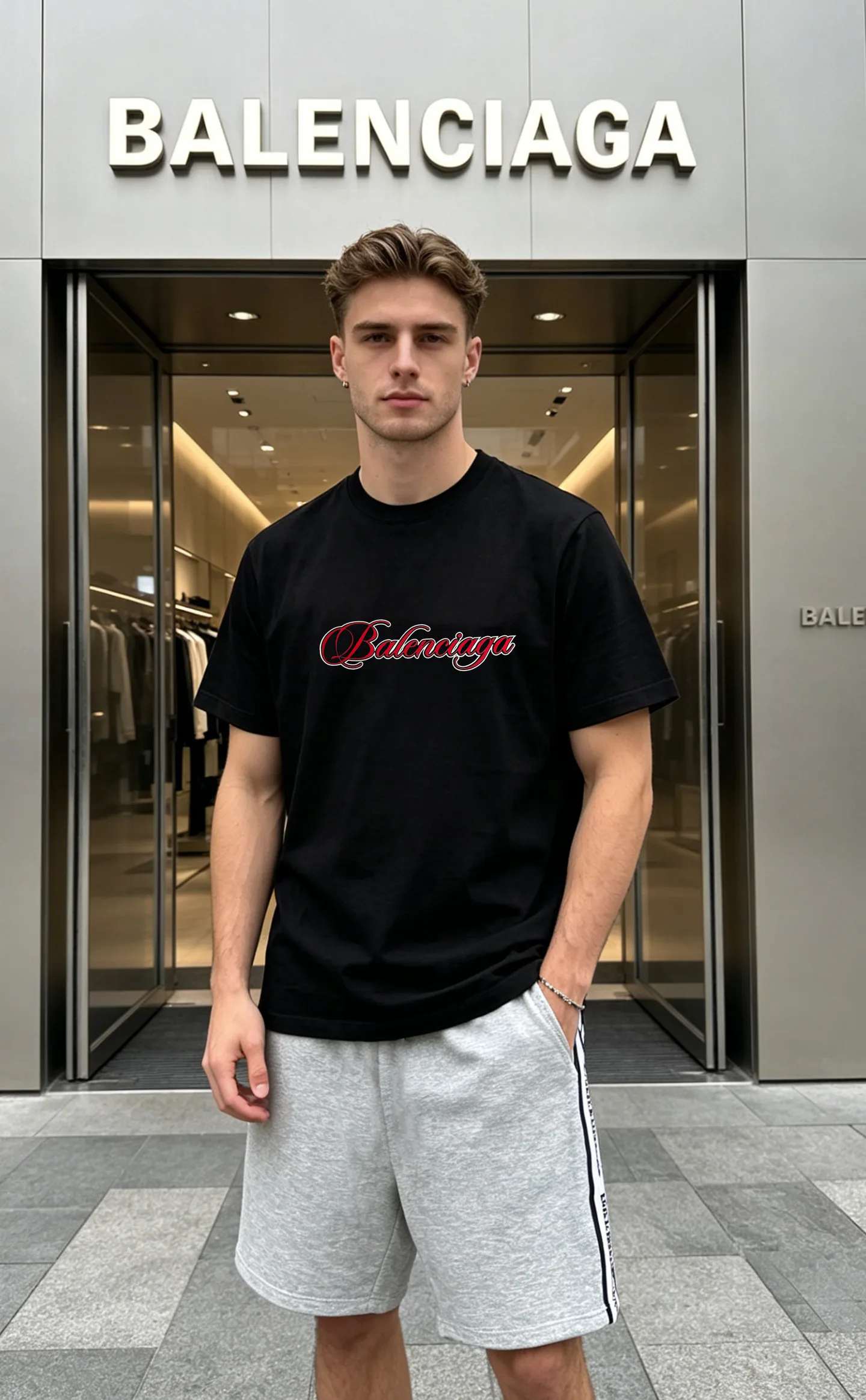 Шорты Мужские Balenciaga 17223701