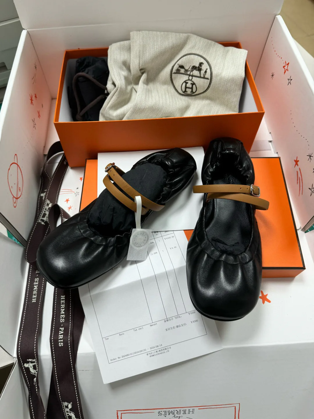 Балетки Женские Hermes 11261