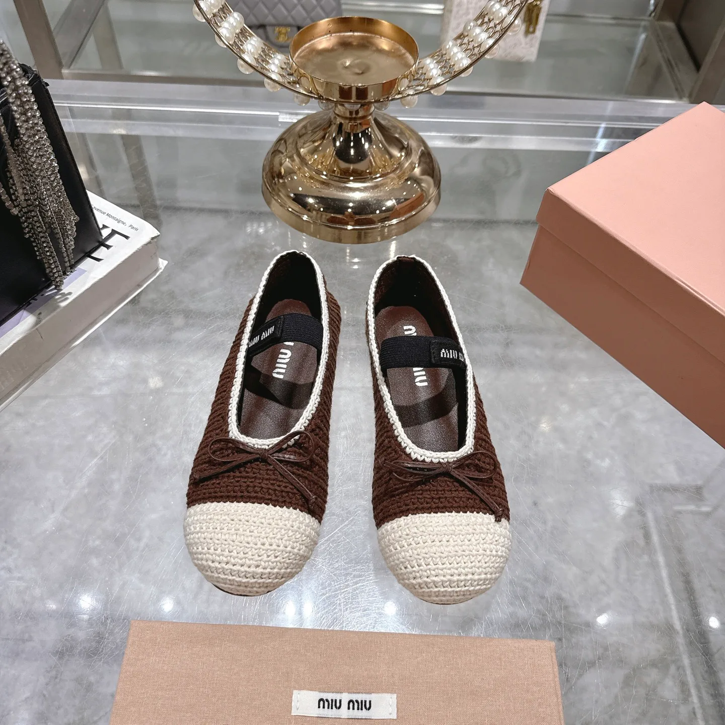 Балетки Женские Miu Miu 12847615