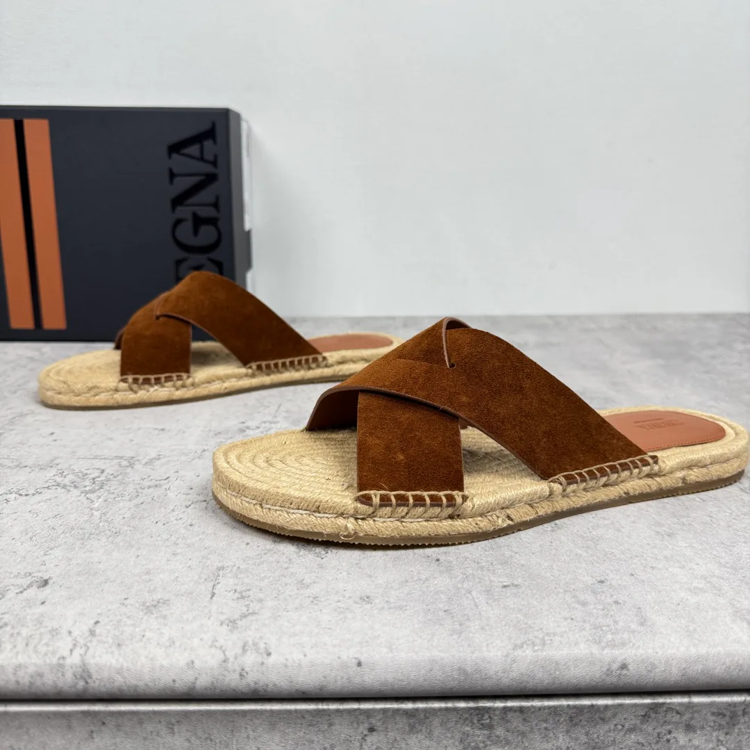 Тапочки Мужские Zegna 14156413