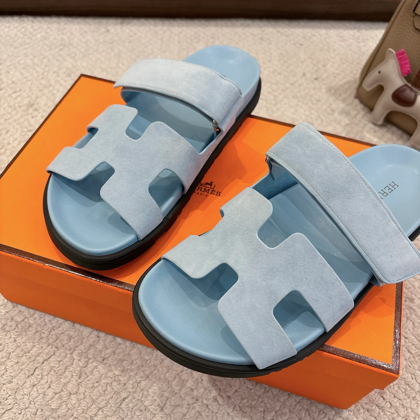 Шлепанцы Женские Hermes 406452