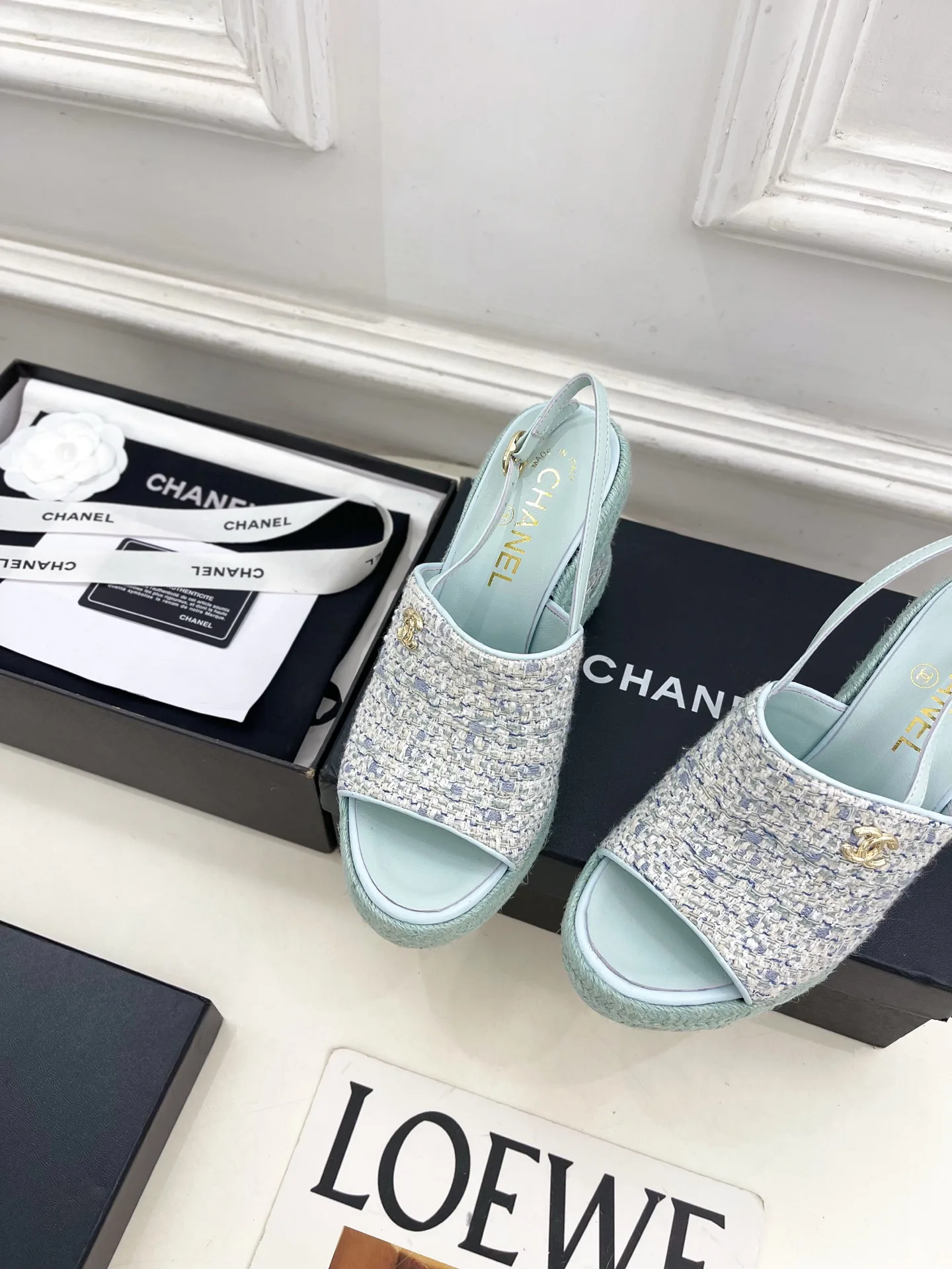 Босоножки Женские Chanel 12601478