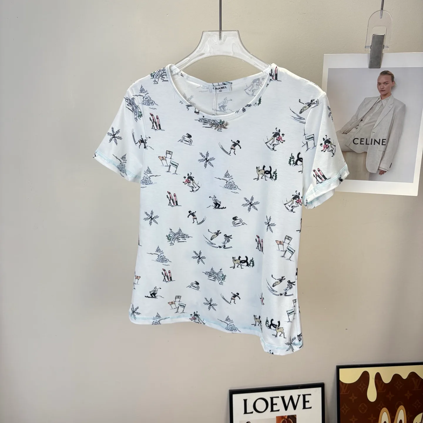 Футболки Женские Chanel 3361923