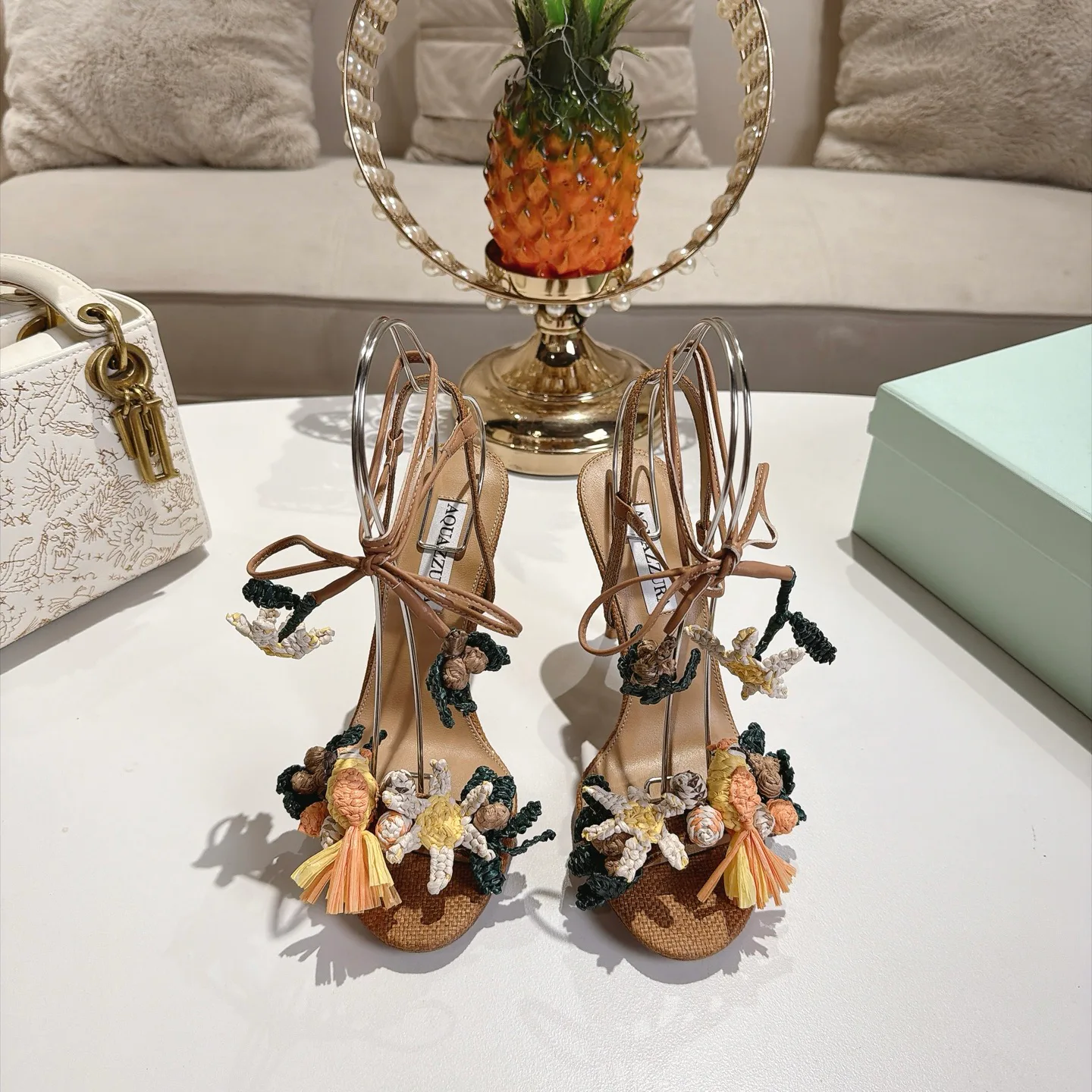 Босоножки Женские Aquazzura 18709042