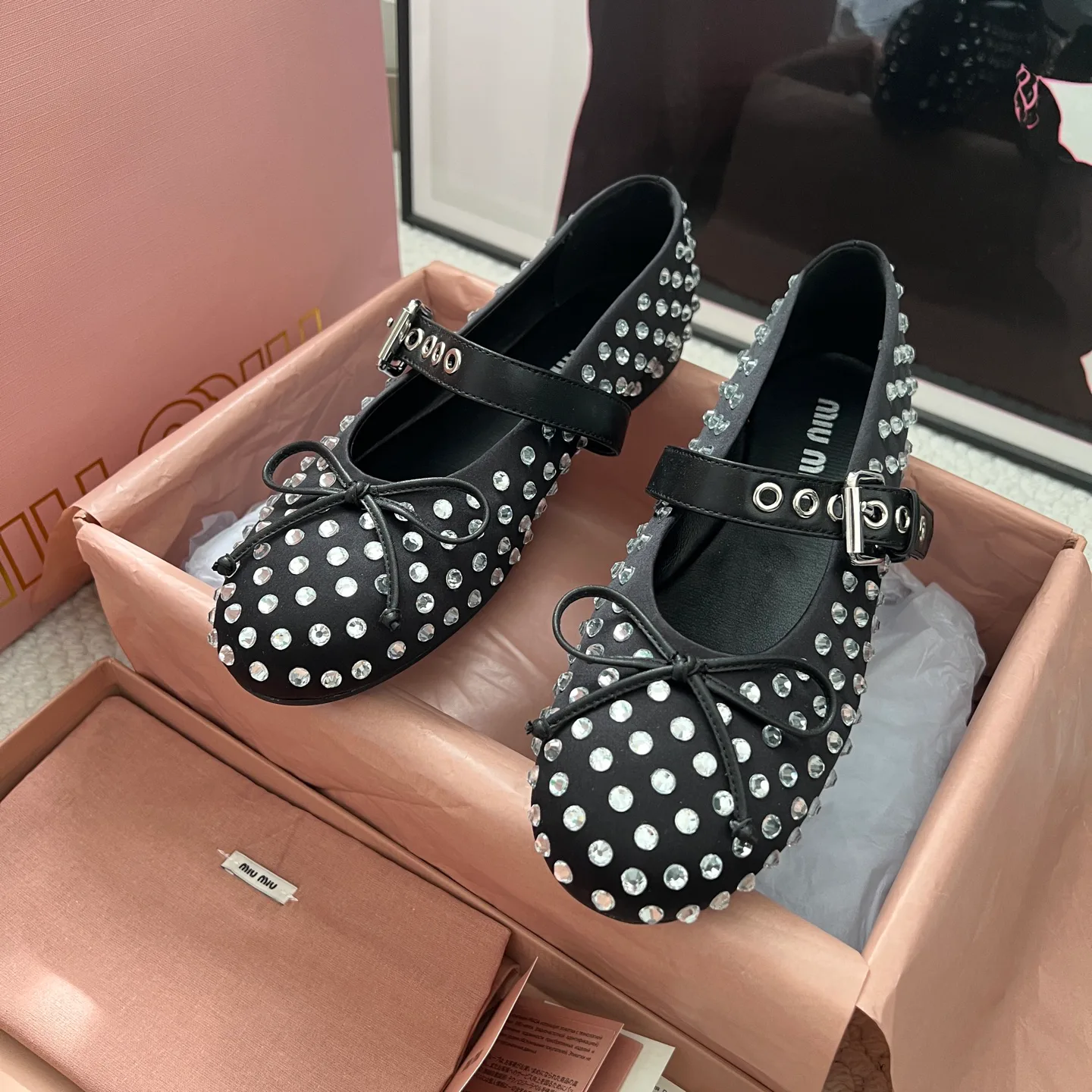 Балетки Женские Miu Miu 11543822