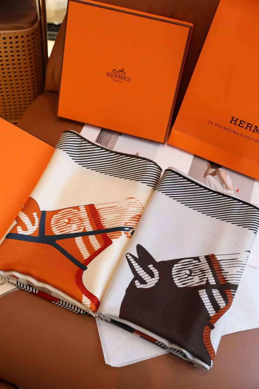 Шарфы Hermes 473264