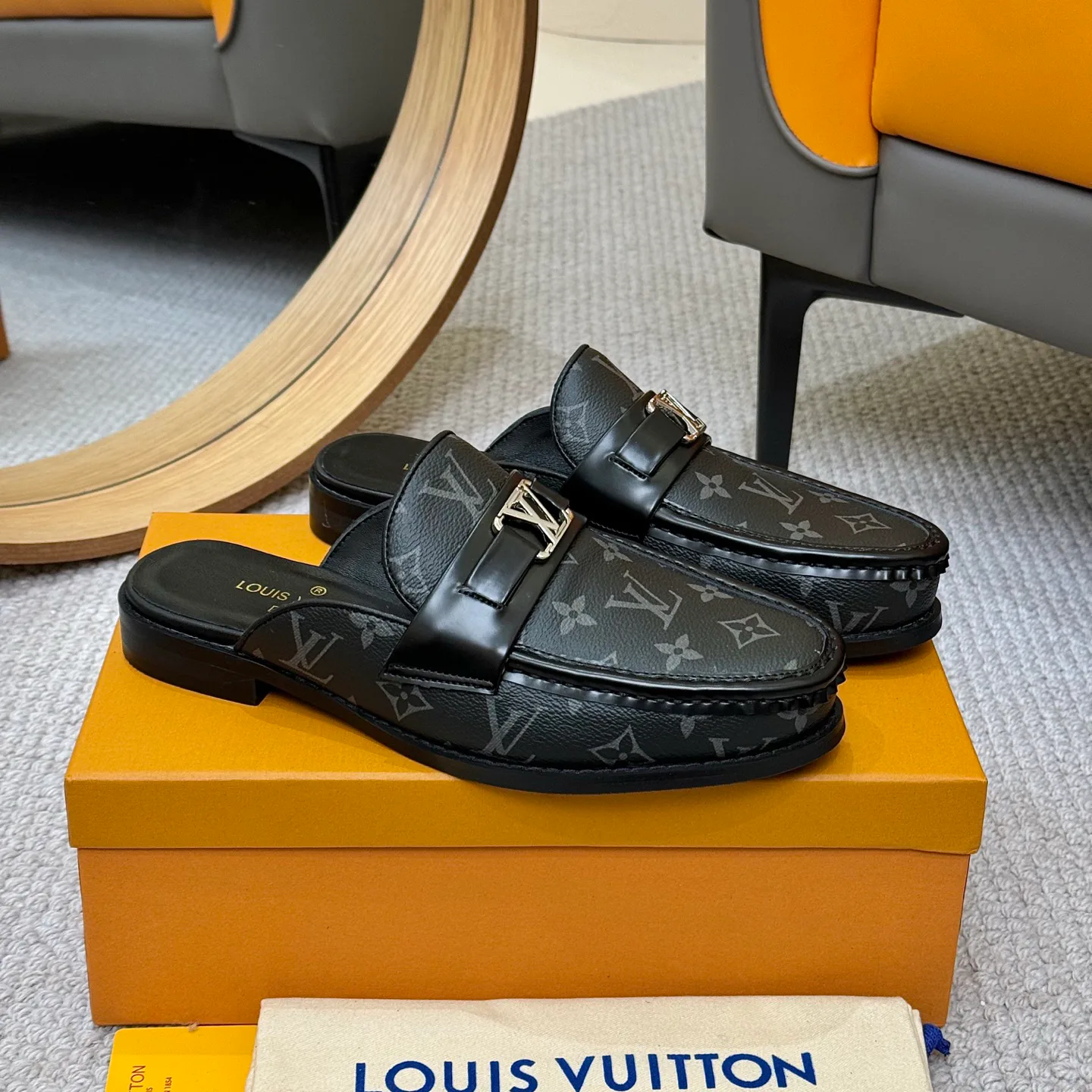 Мюли И Сабо Мужские Louis Vuitton 14431156