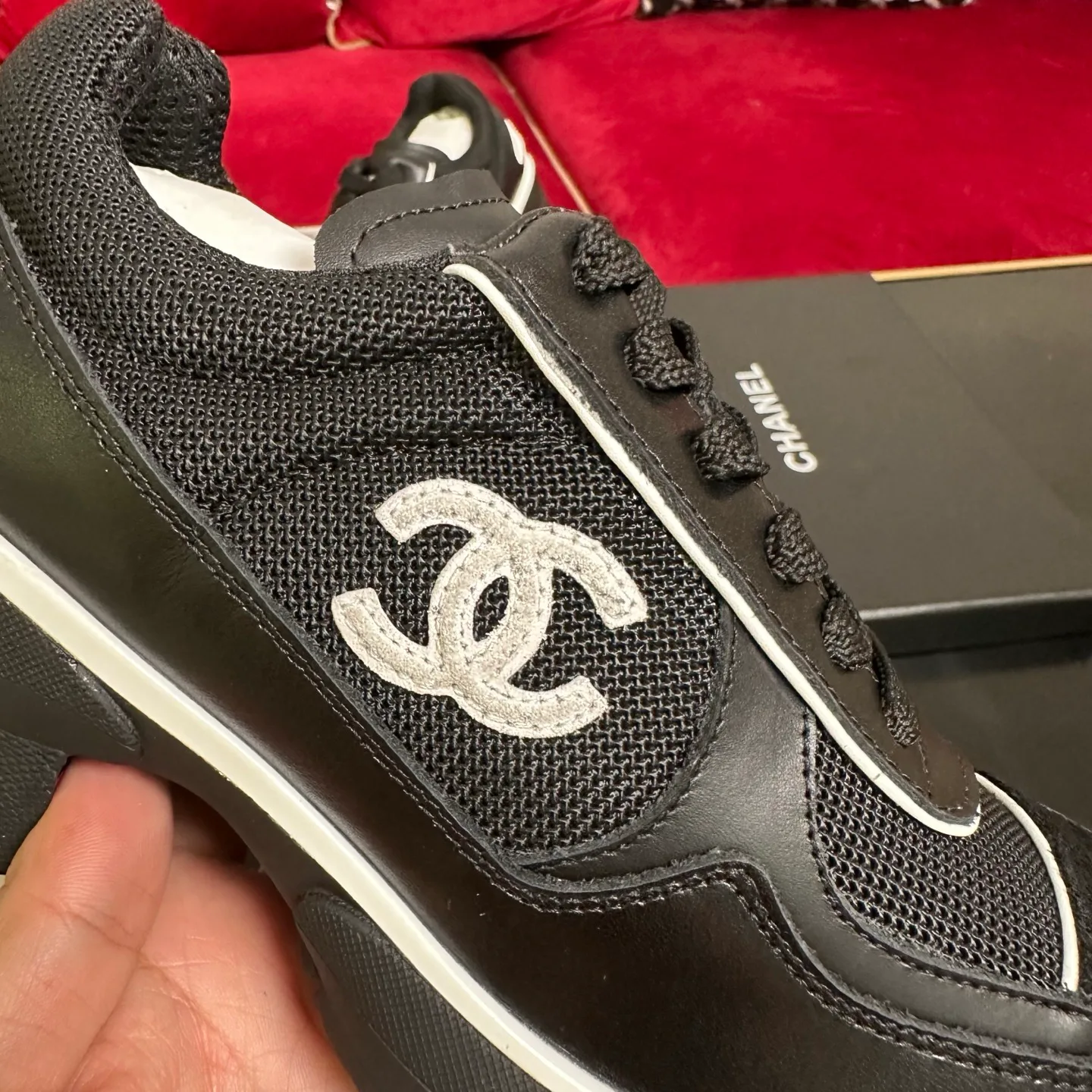 Кроссовки Женские Chanel 135872