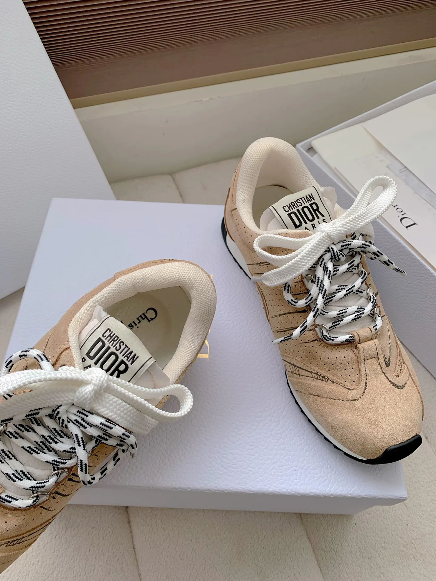 Кроссовки Женские Christian Dior 1284663