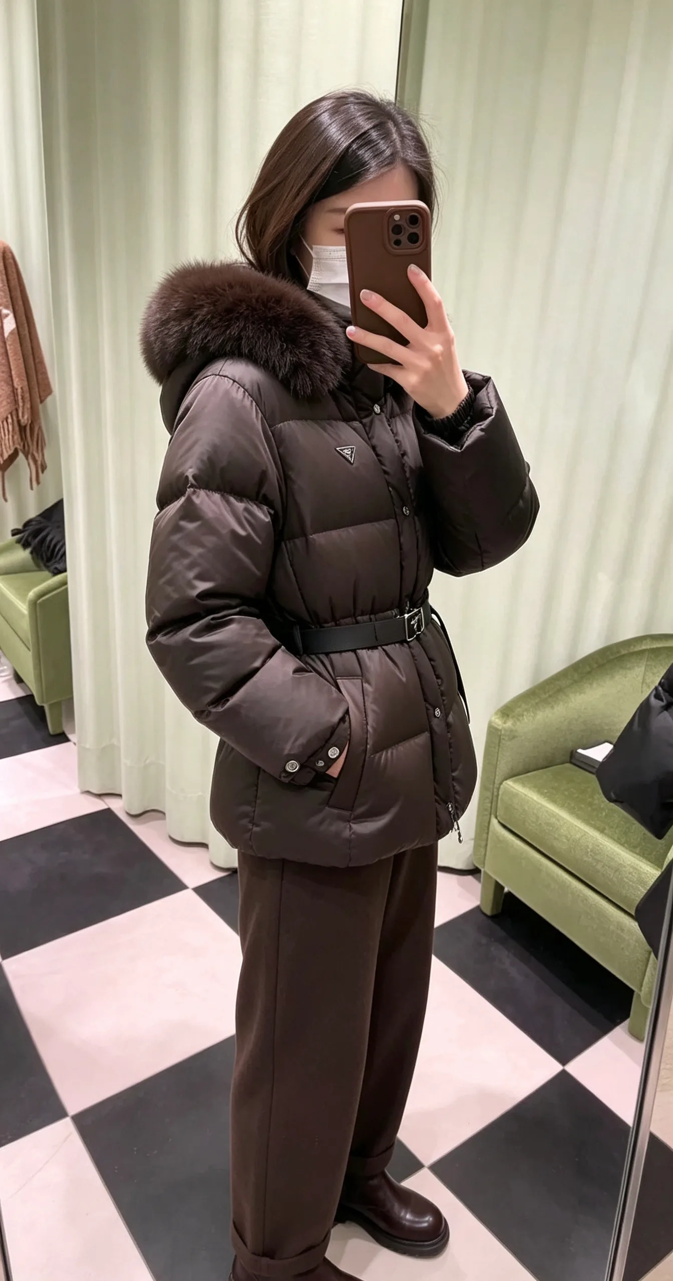 Куртки И Пуховики Женские Prada 18674646