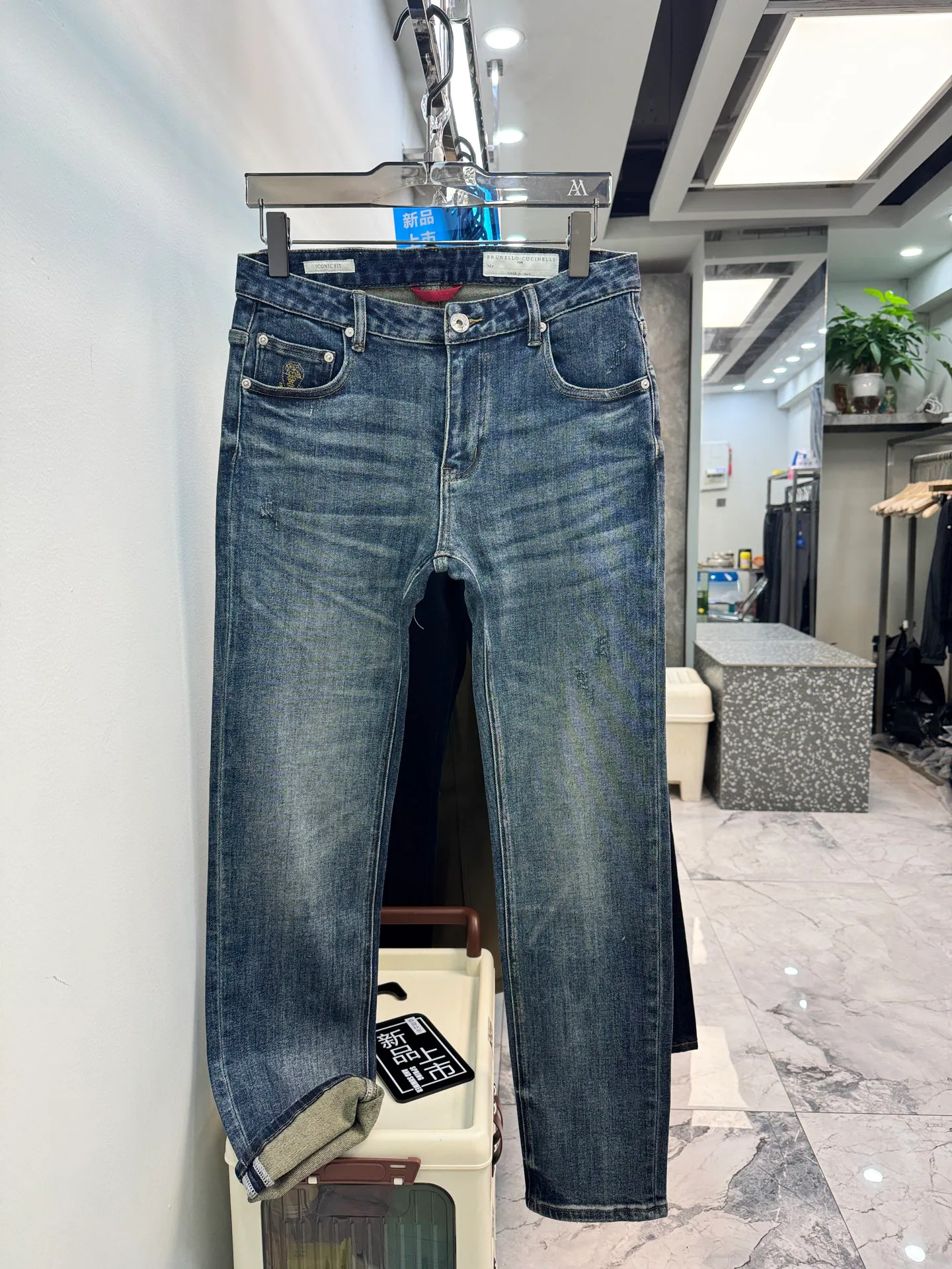 Джинсы Мужские Brunello Cucinelli 1566657