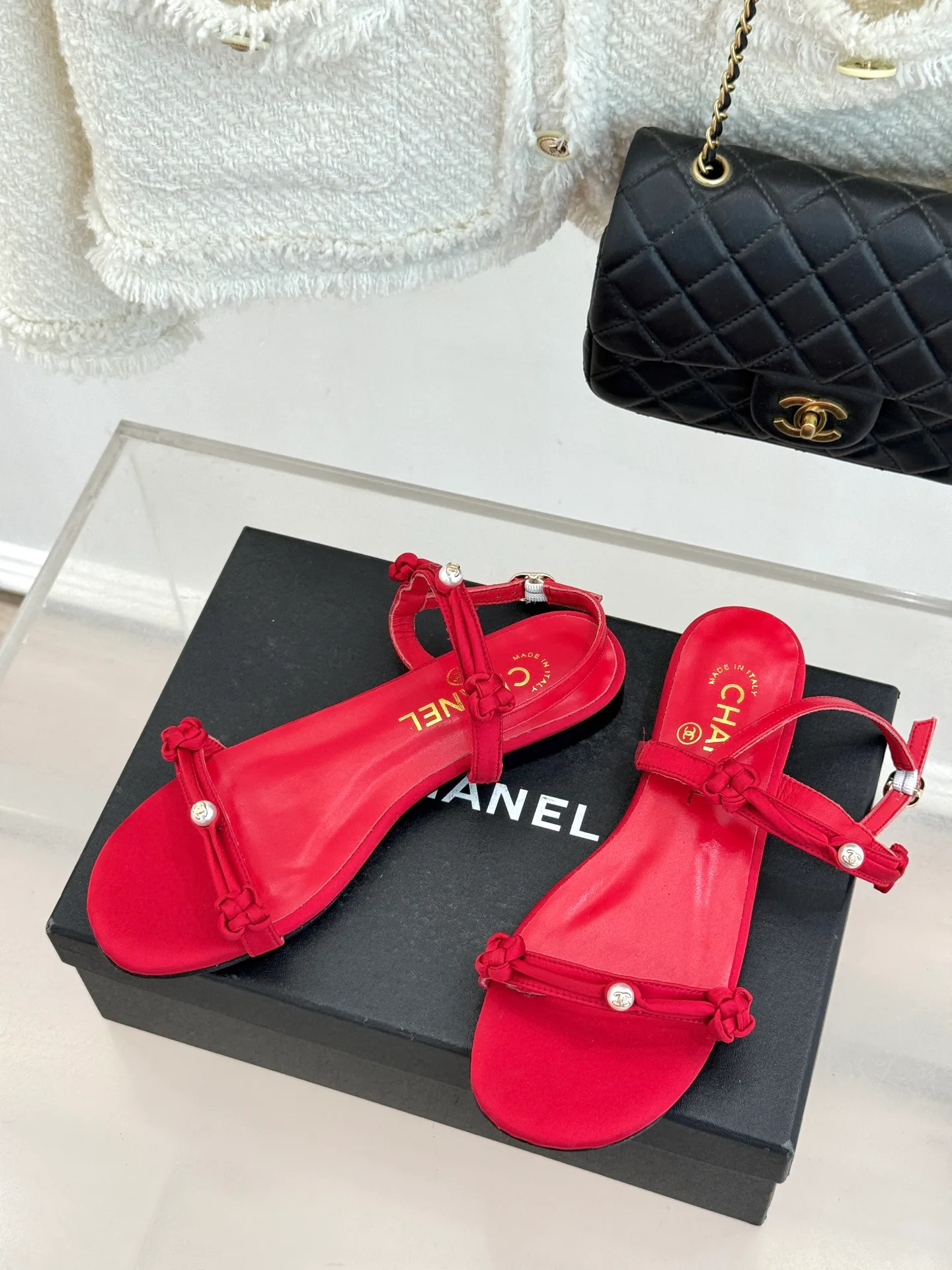 Босоножки Женские Chanel 11414458
