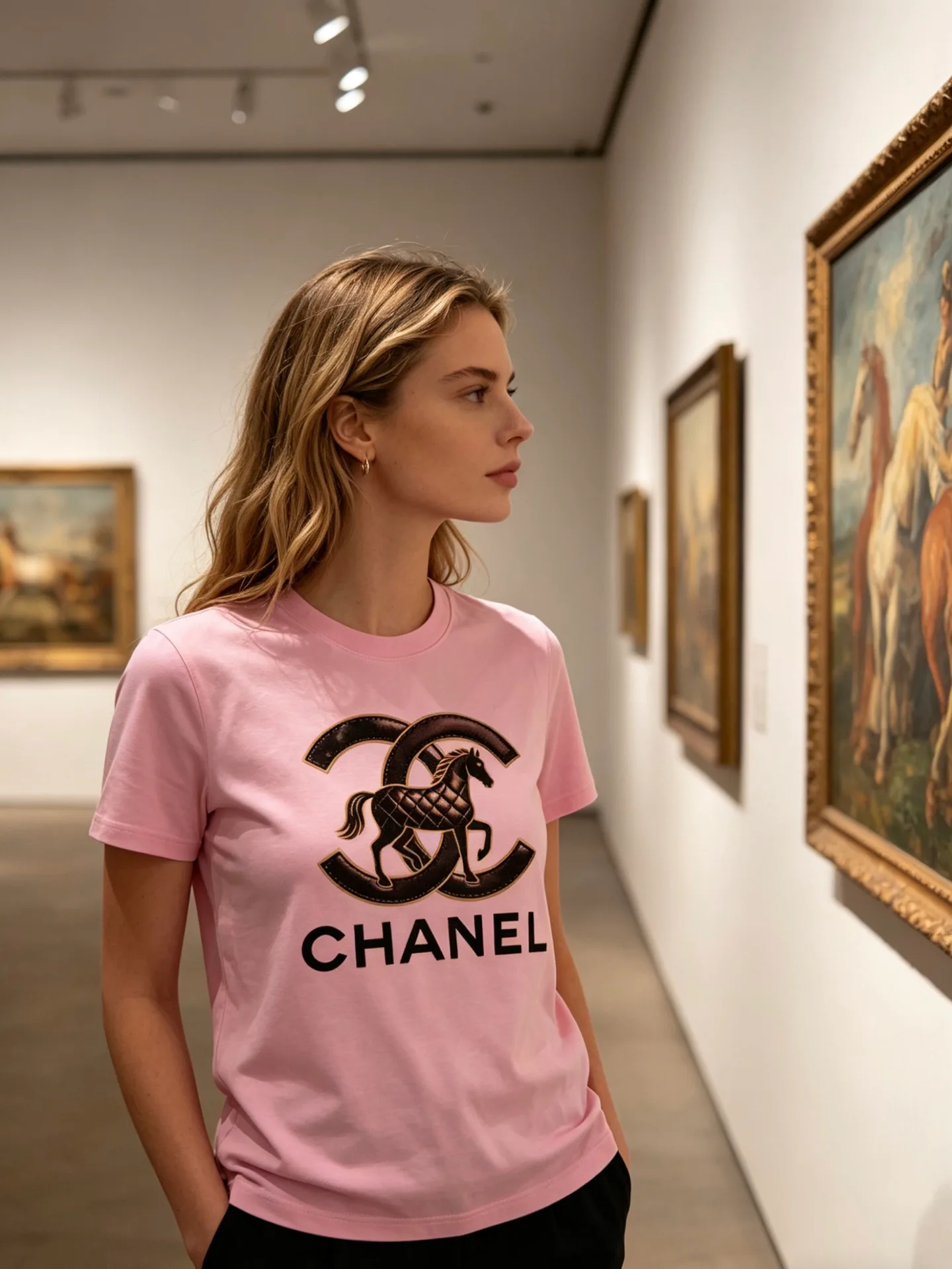 Футболки Женские Chanel 13076349