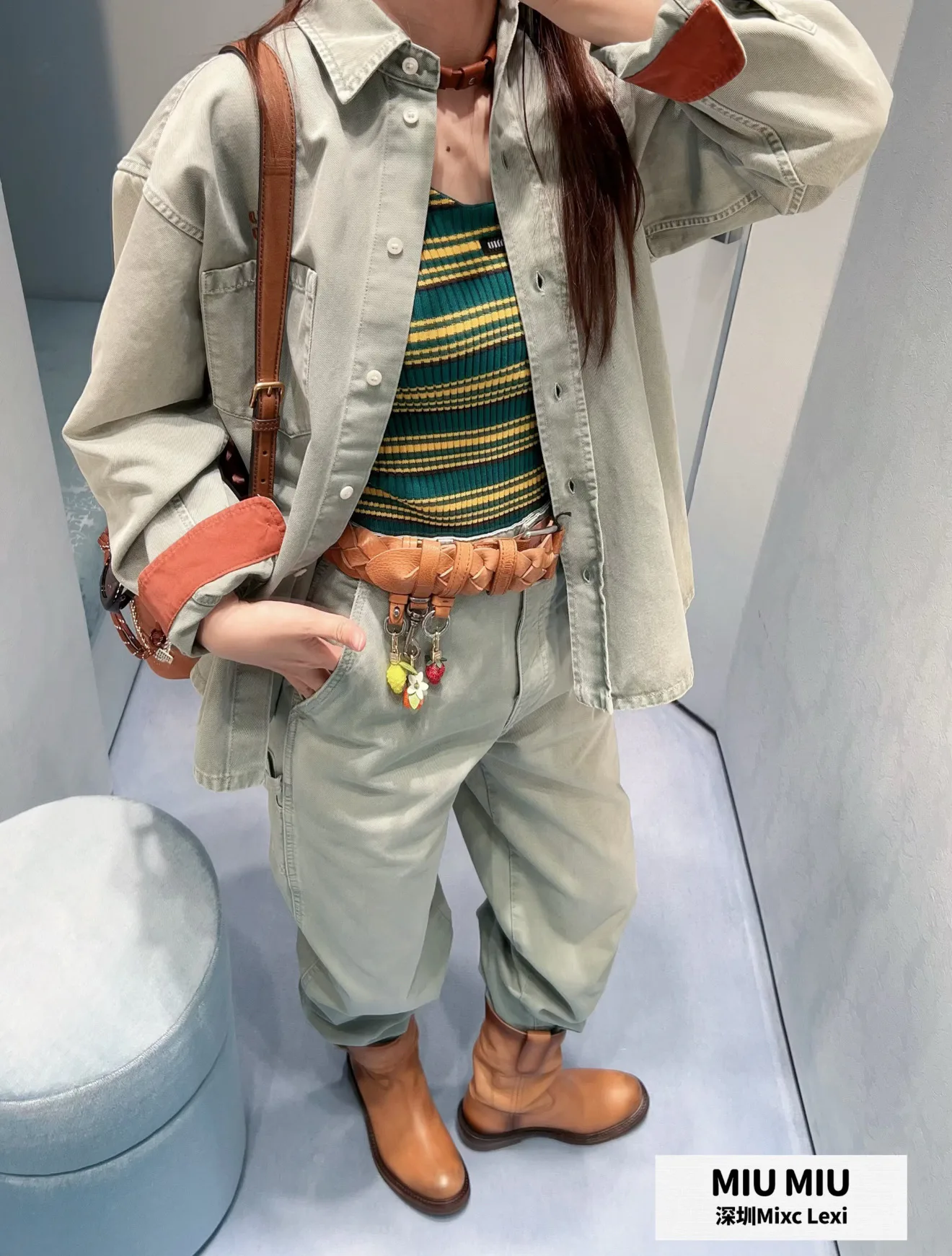 Джинсы Женские Miu Miu 13121373