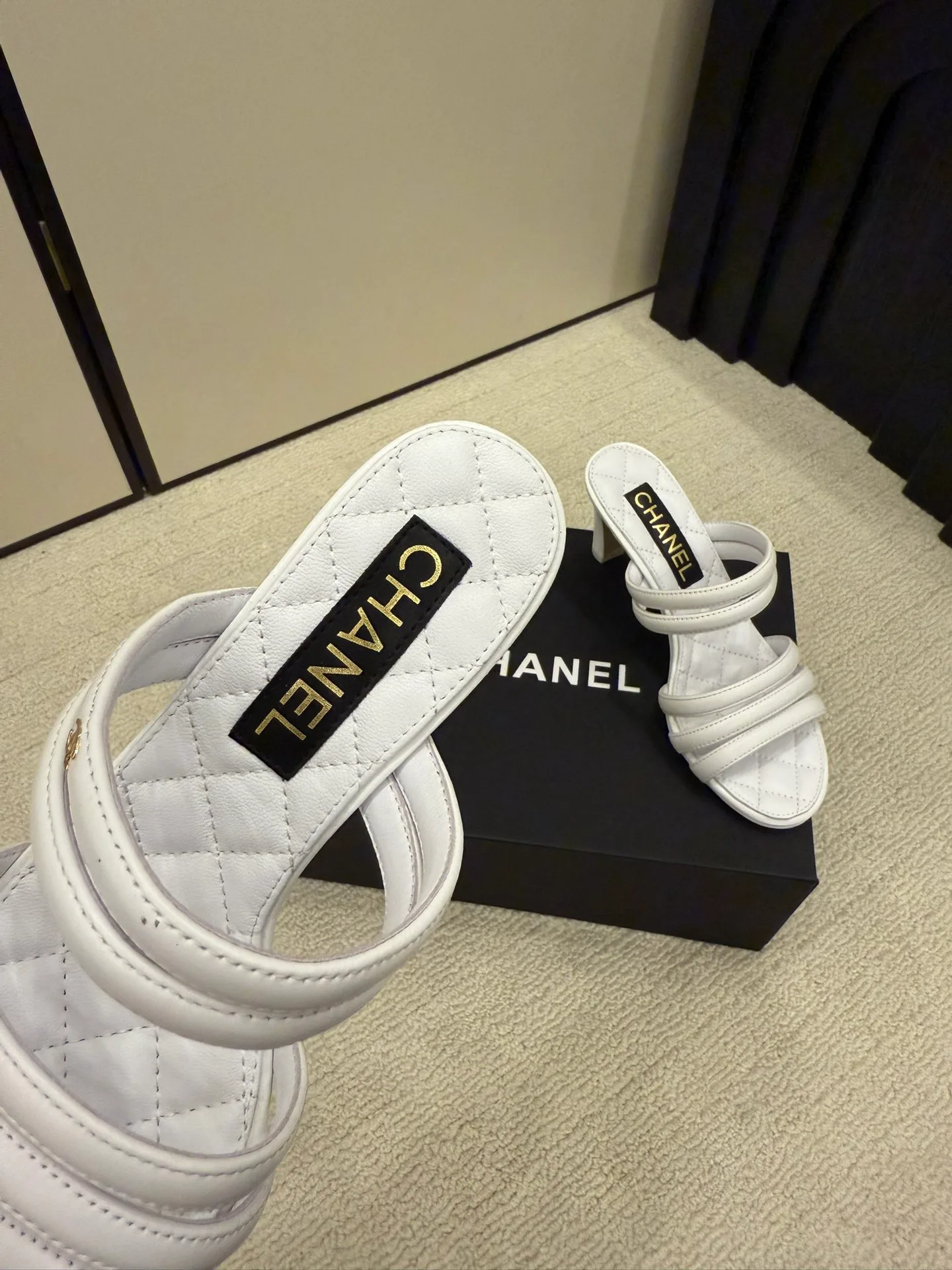 Босоножки Женские Chanel 453711