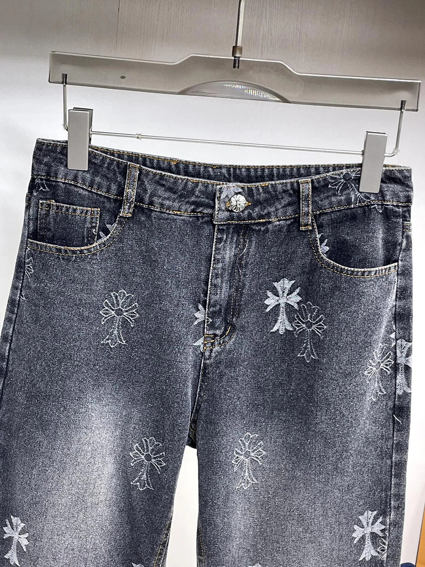 Джинсы Мужские Chrome Hearts 18345659