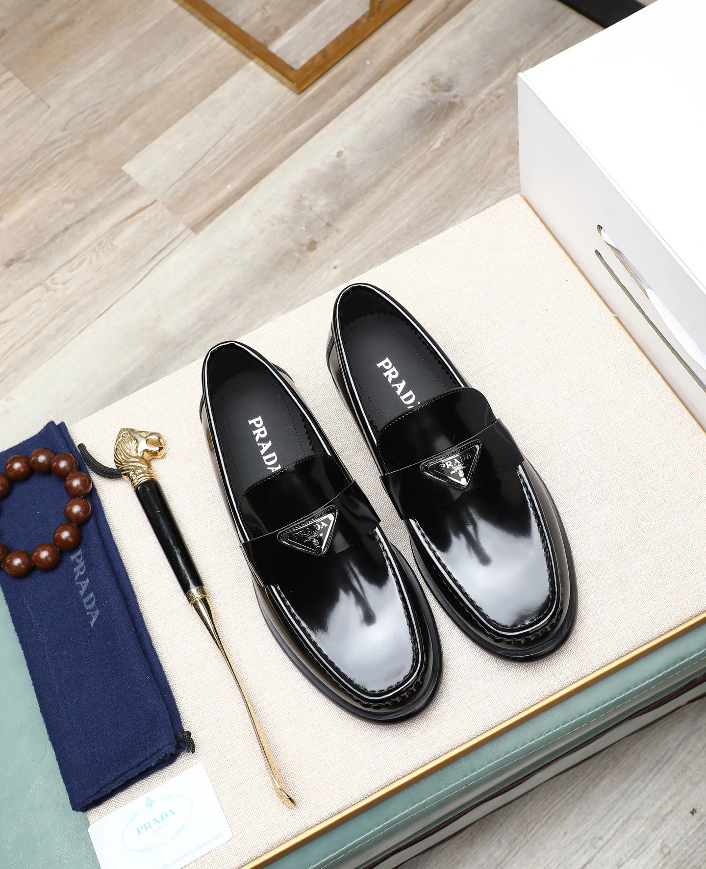 Лоферы И Туфли Мужские Prada 1265591