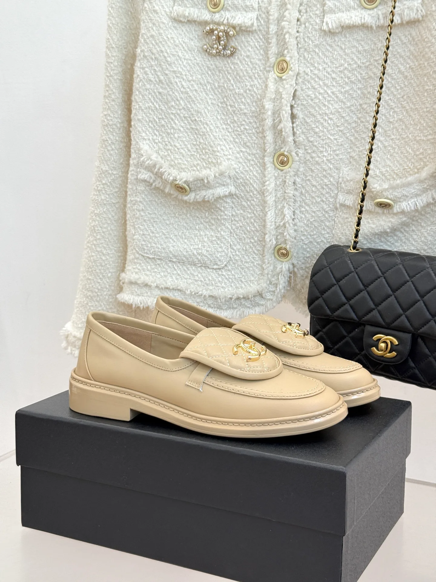 Лоферы И Мокасины Женские Chanel 17336069
