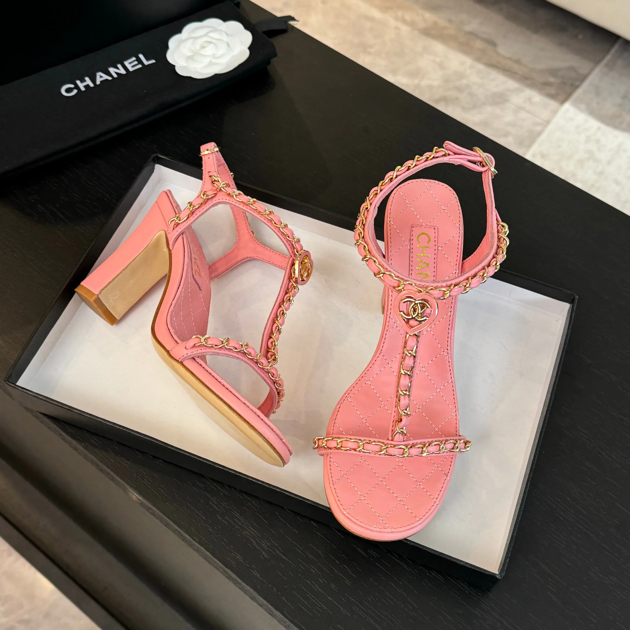 Босоножки Женские Chanel 11414406