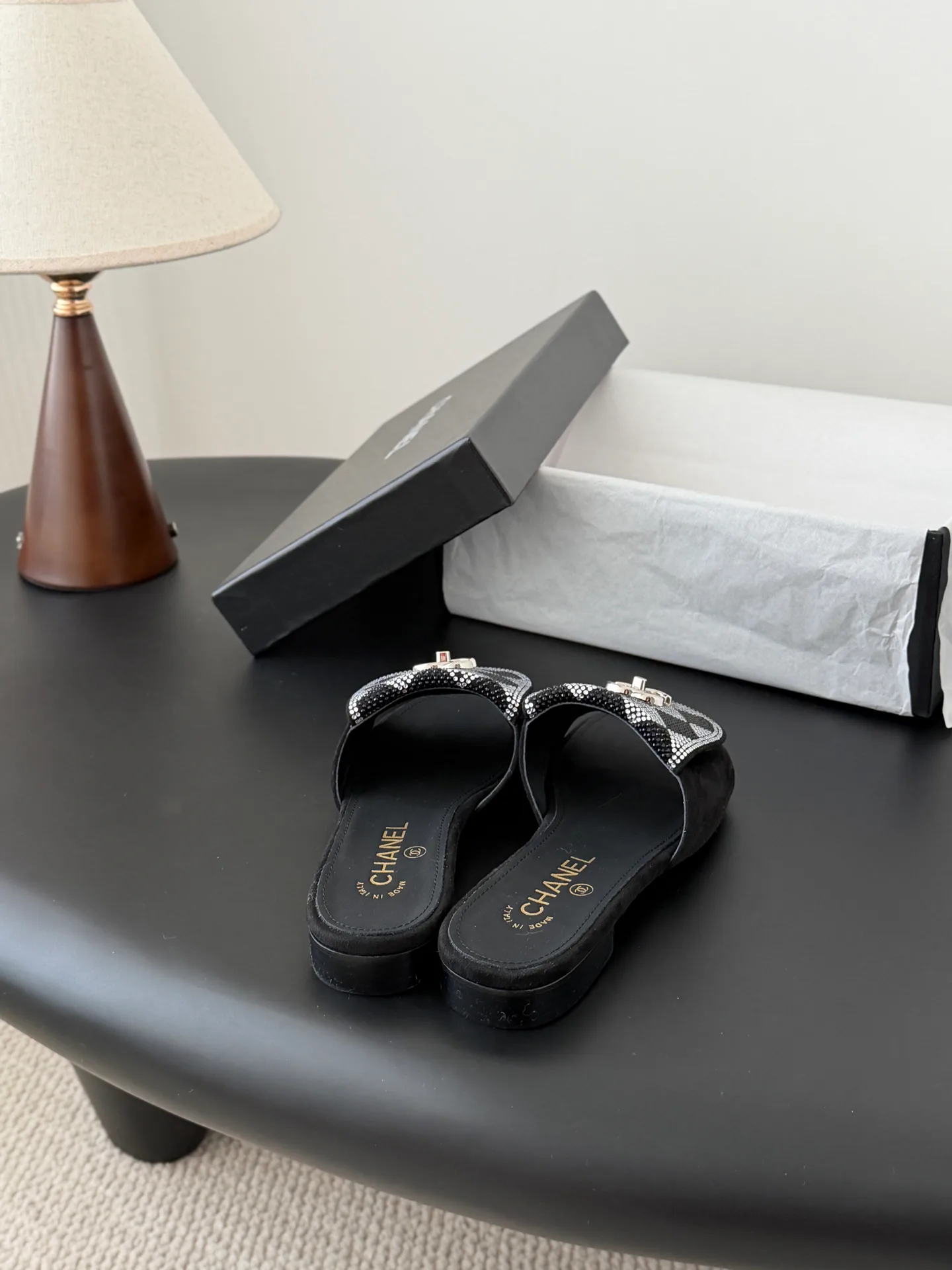 Шлепанцы Женские Chanel 1818741