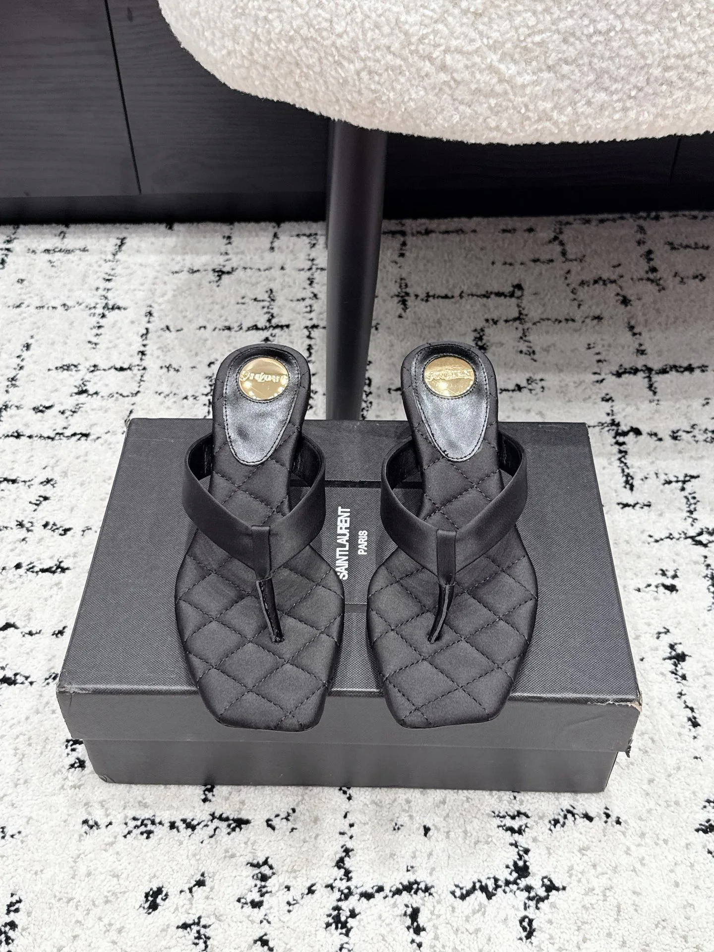 Босоножки Женские Saint Laurent 17355756