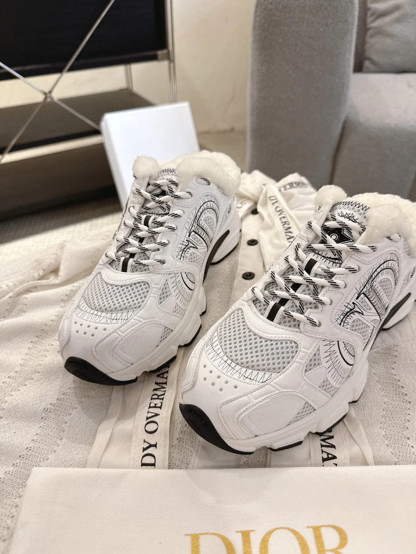 Кроссовки Женские Christian Dior 568654