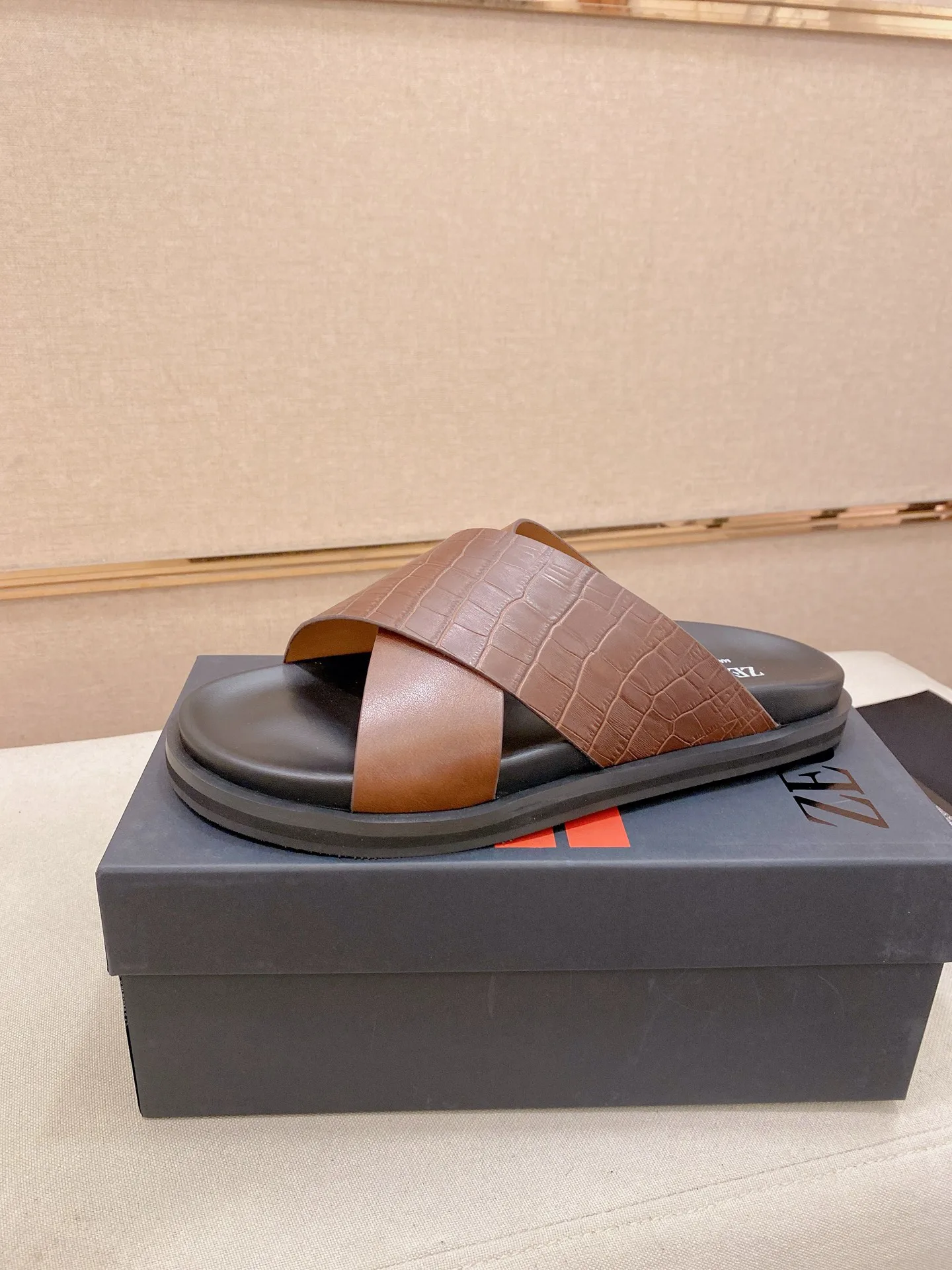 Шлепанцы Мужские Zegna 12785747