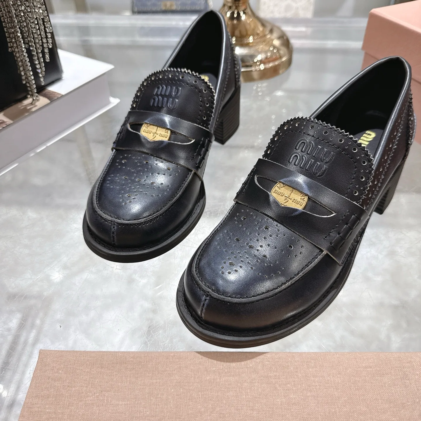 Лоферы И Мокасины Женские Miu Miu 397867