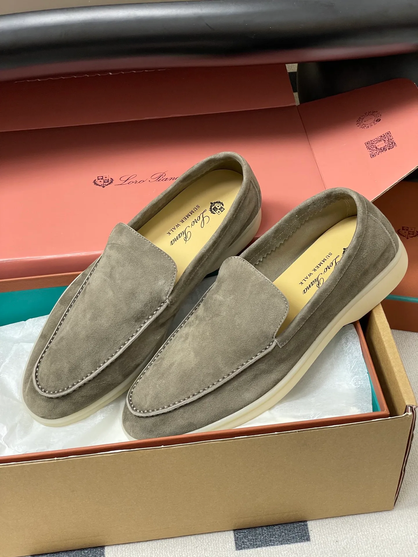 Мокасины Мужские Loro Piana 11668821