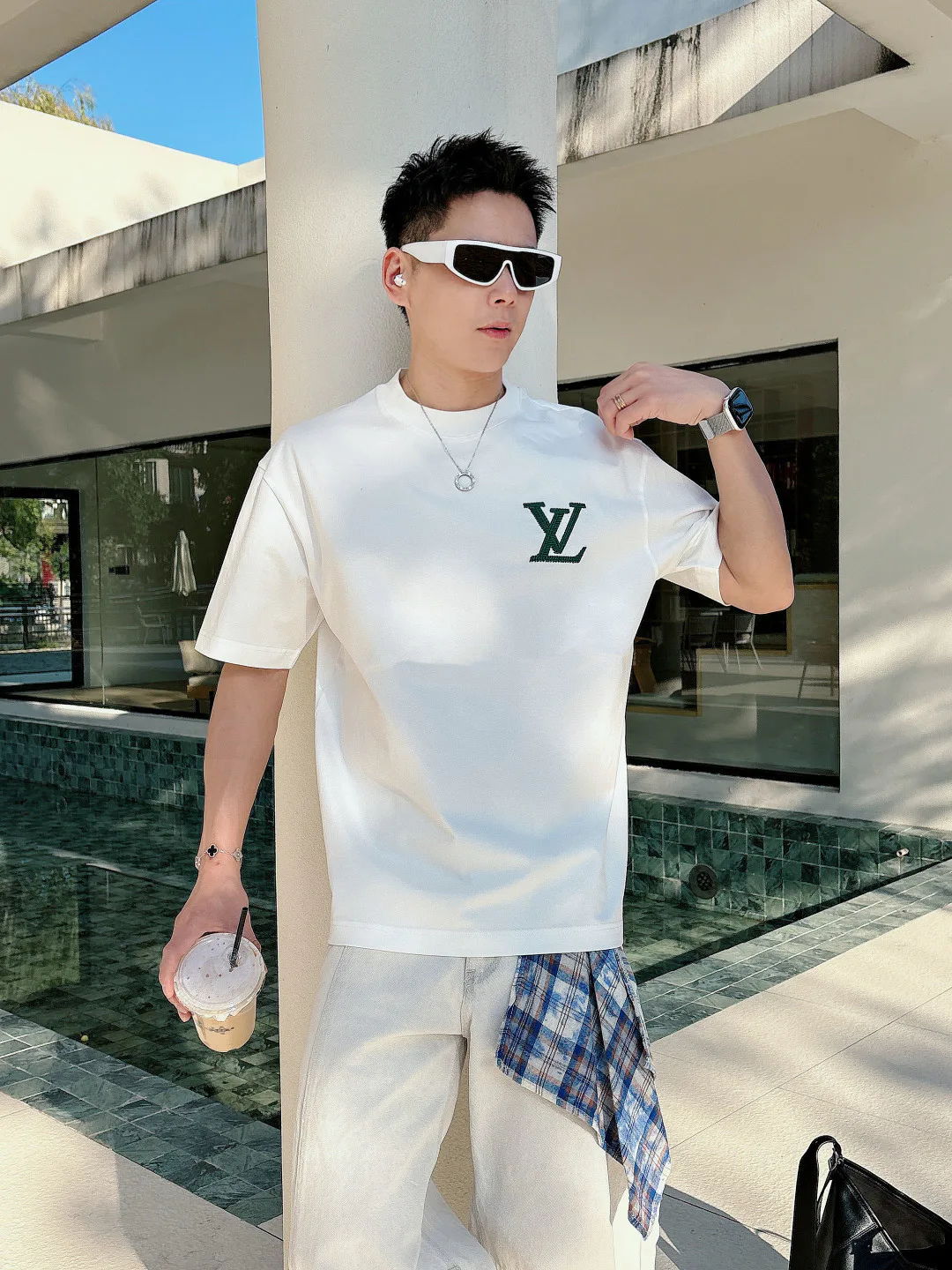 Футболки Мужские Louis Vuitton 9465237