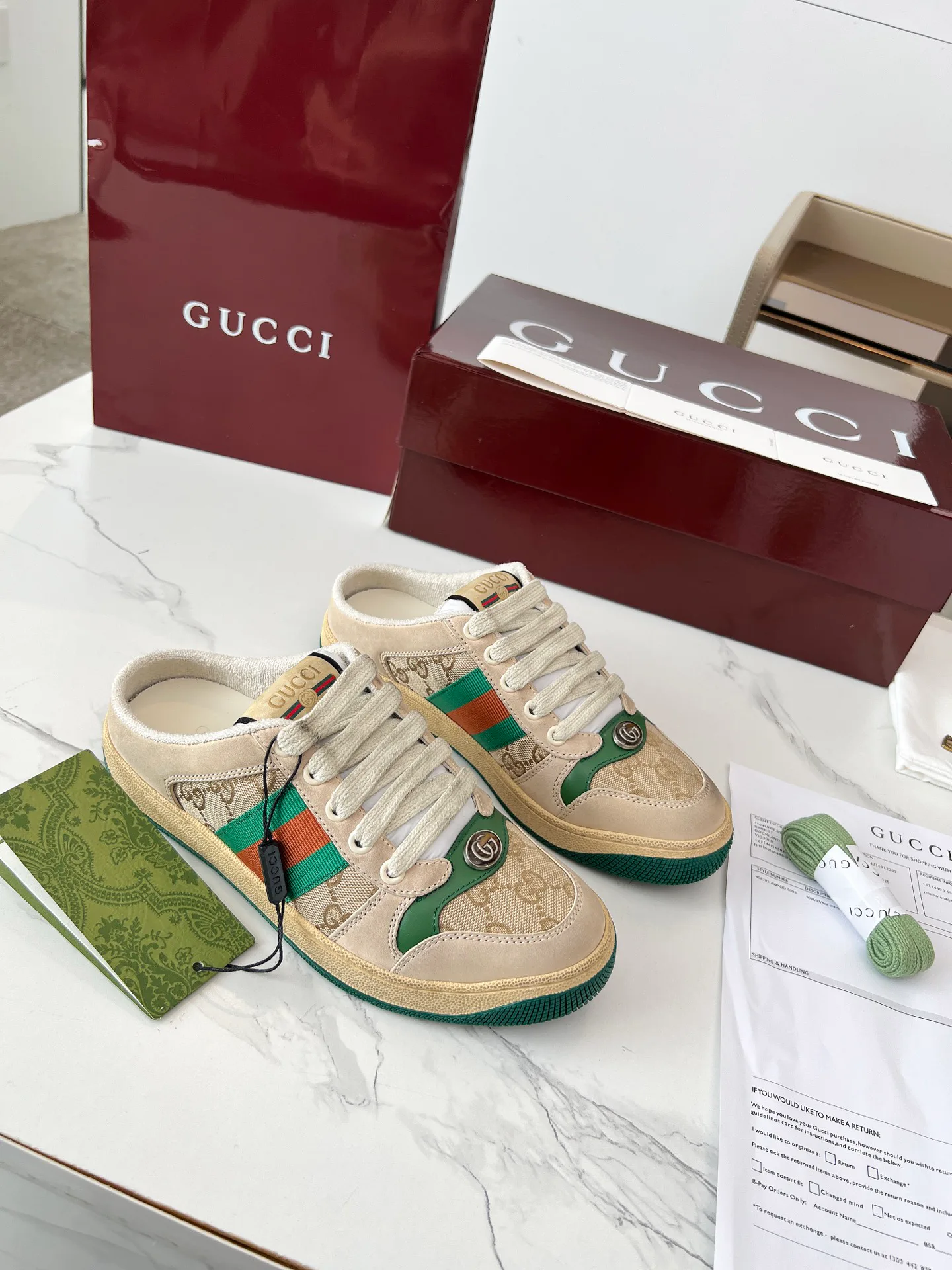 Кроссовки Женские Gucci 46013