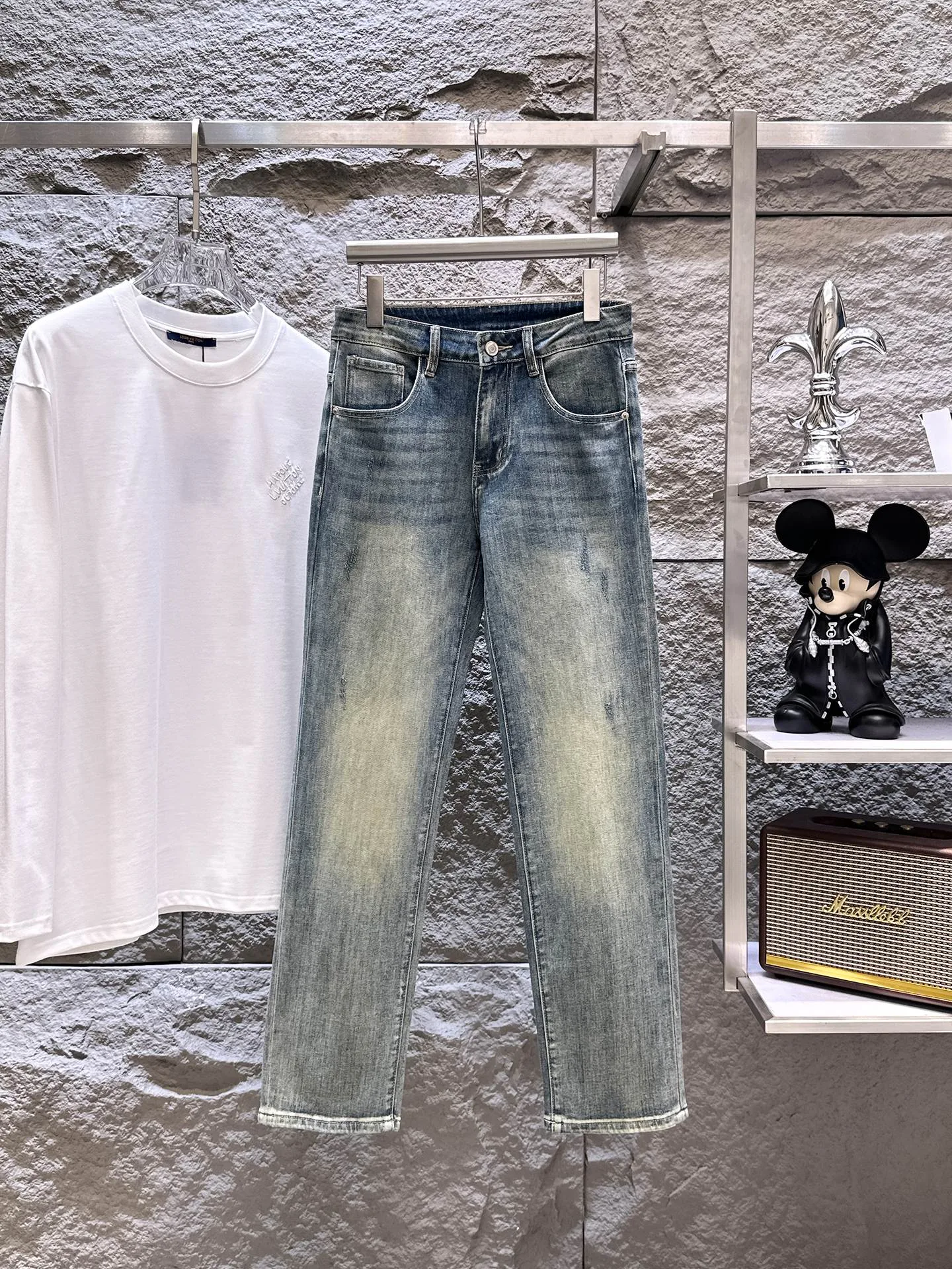 Джинсы Женские Chrome Hearts 5093837