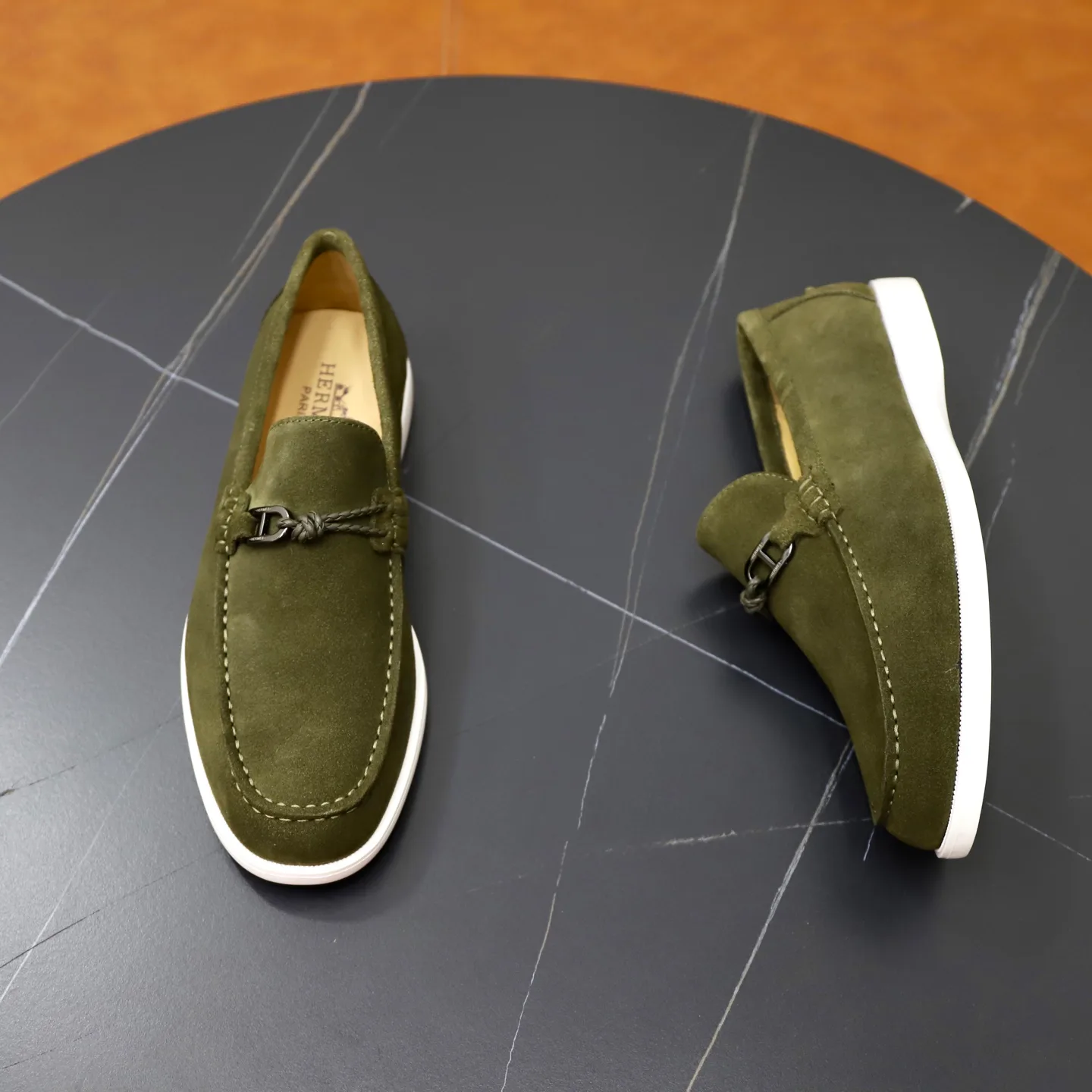 Лоферы Мужские Hermes 366857