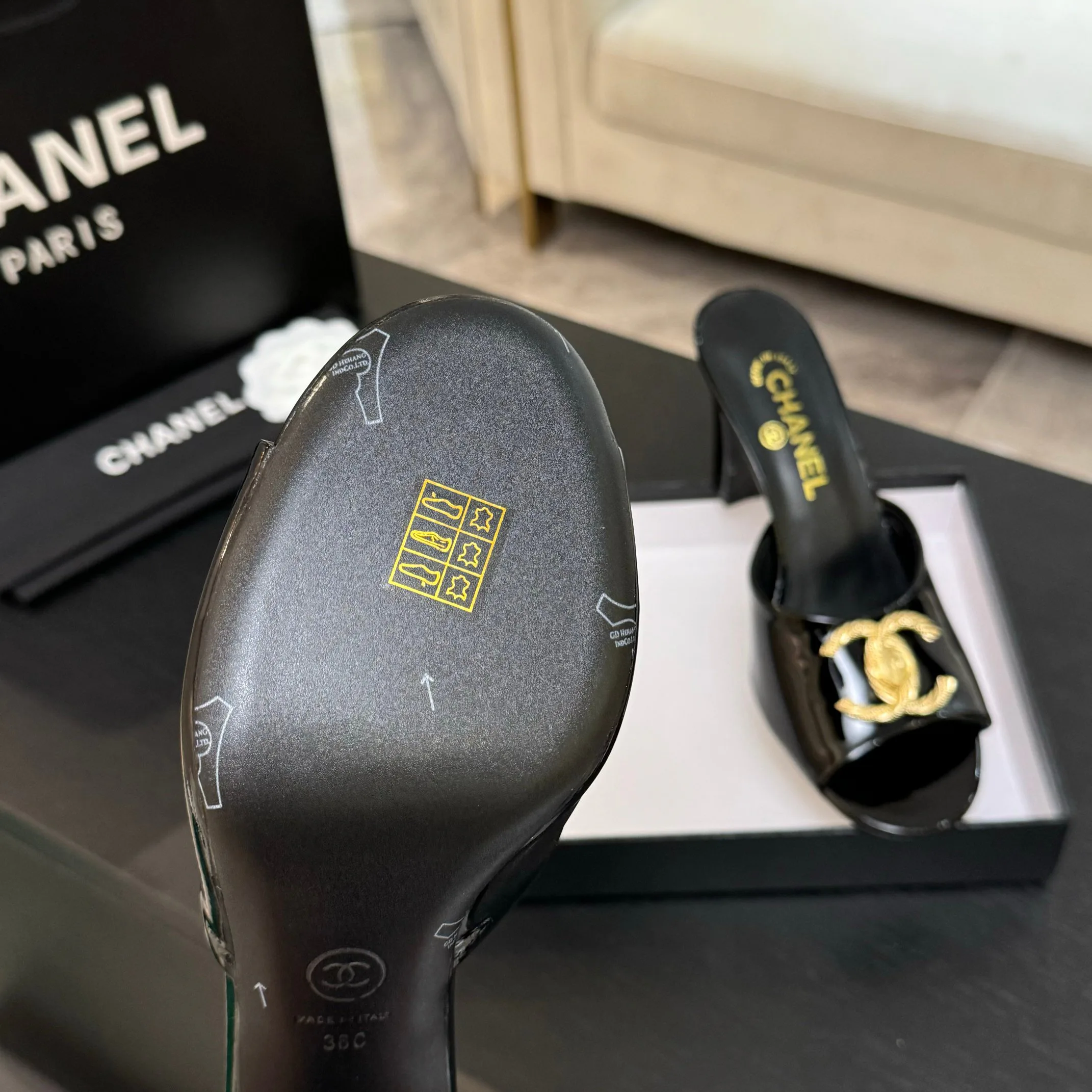 Босоножки Женские Chanel 1883514