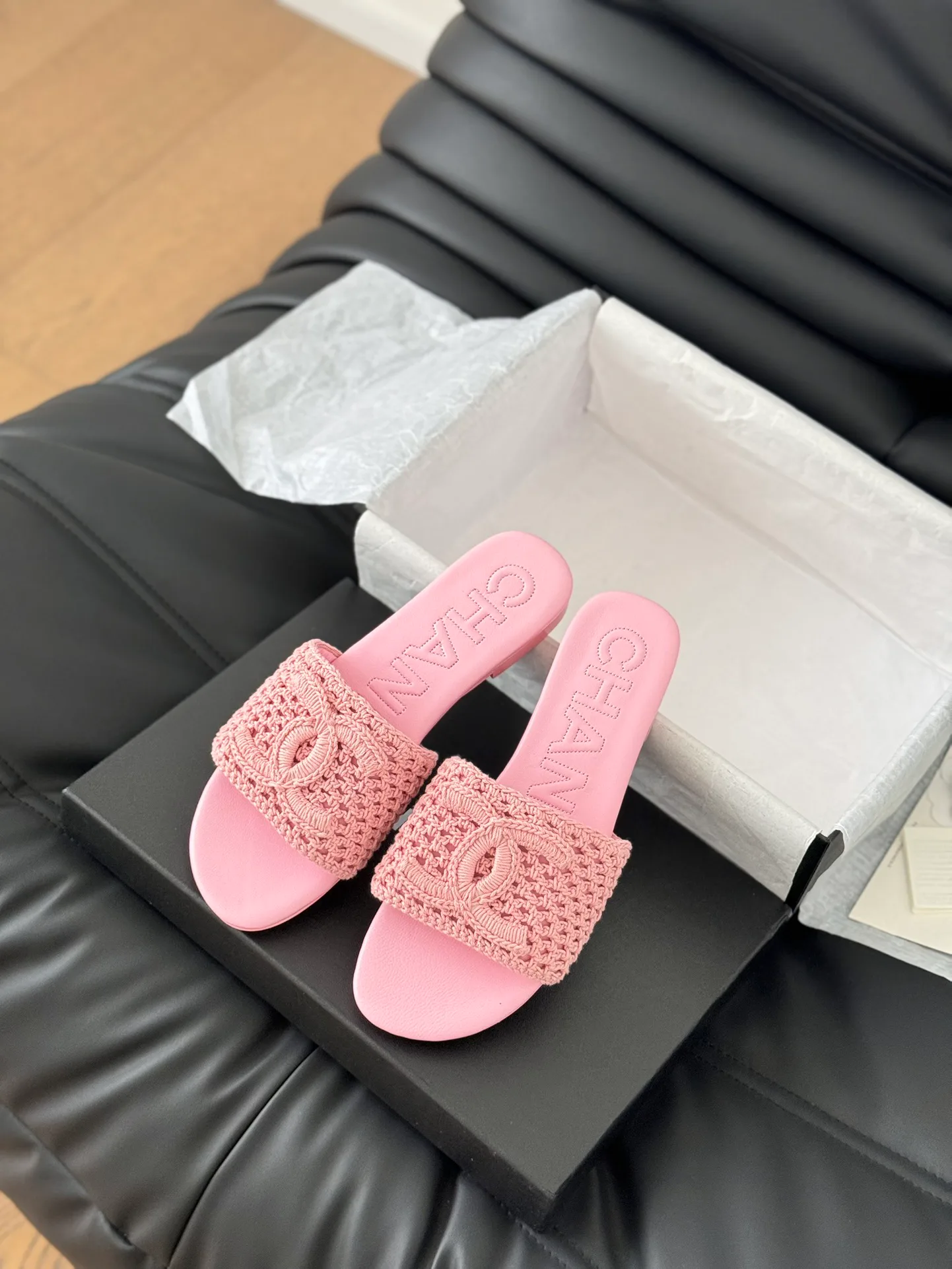 Шлепанцы Женские Chanel 11498150