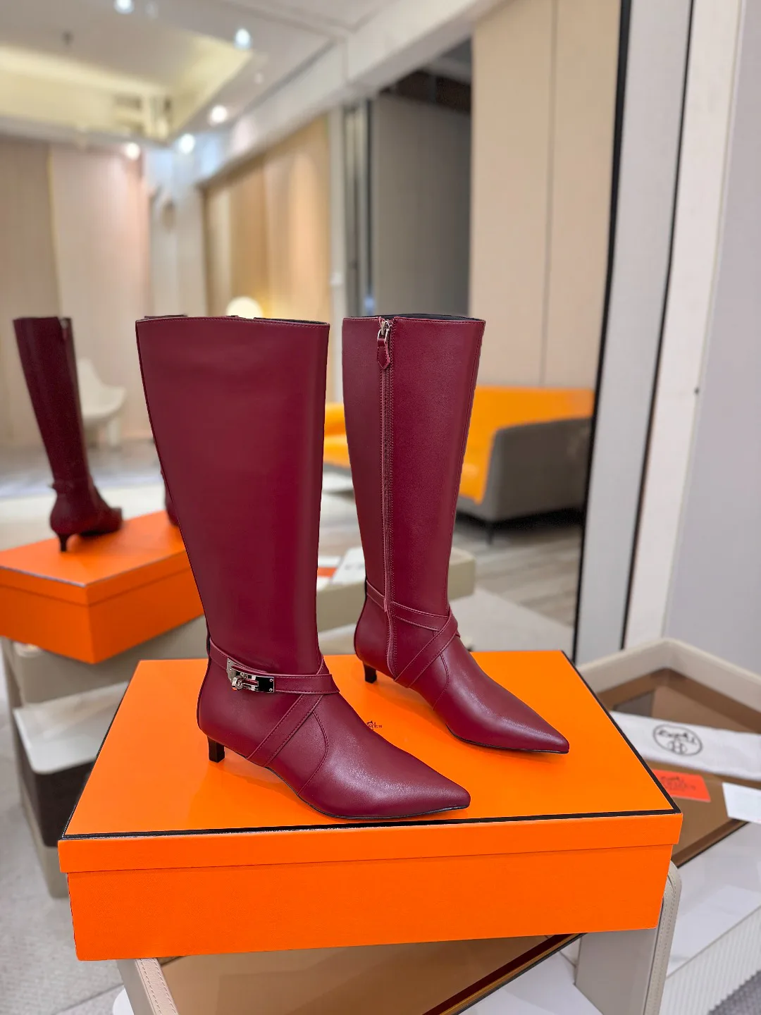 Сапоги Женские Hermes 18621705