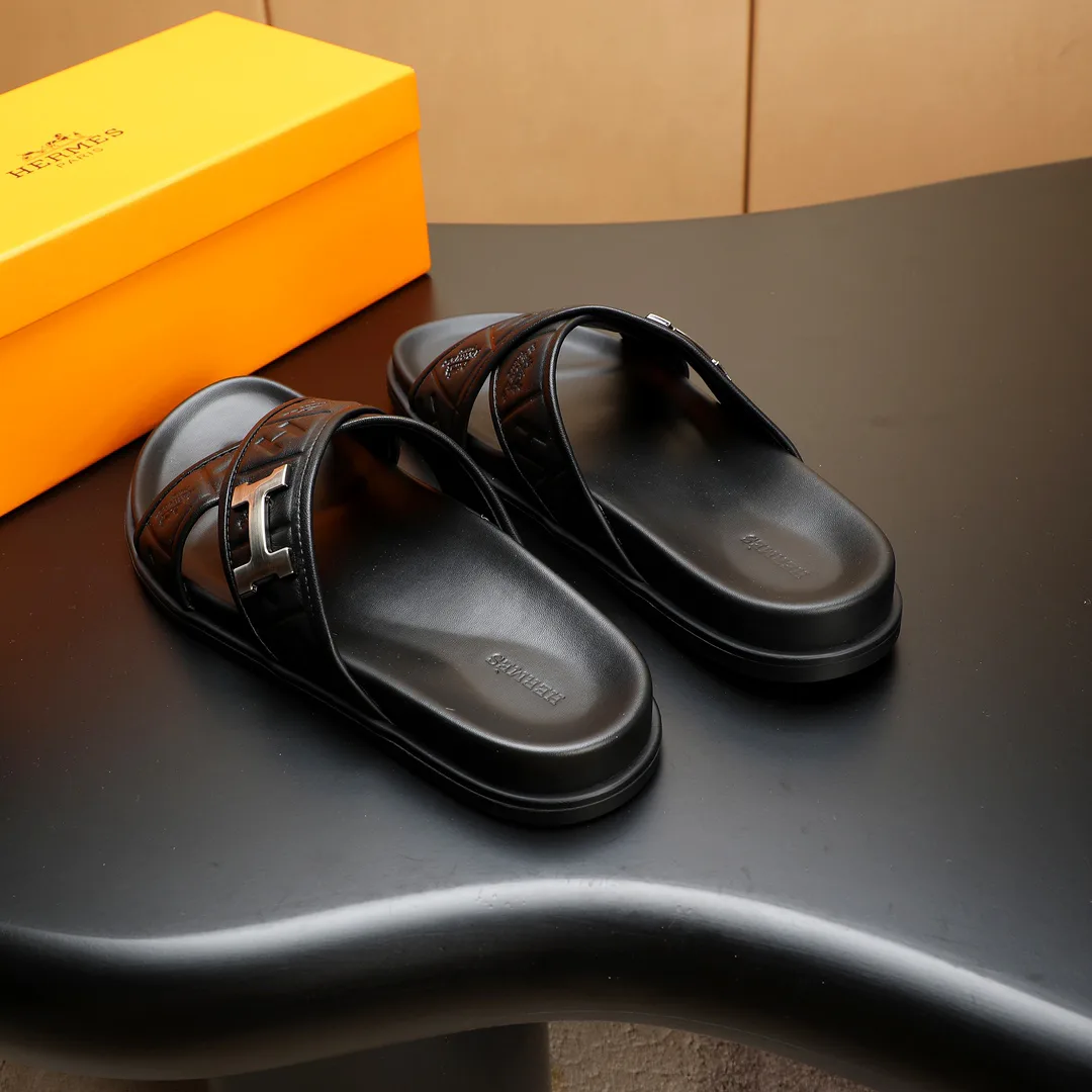 Шлепанцы Мужские Hermes 5519983