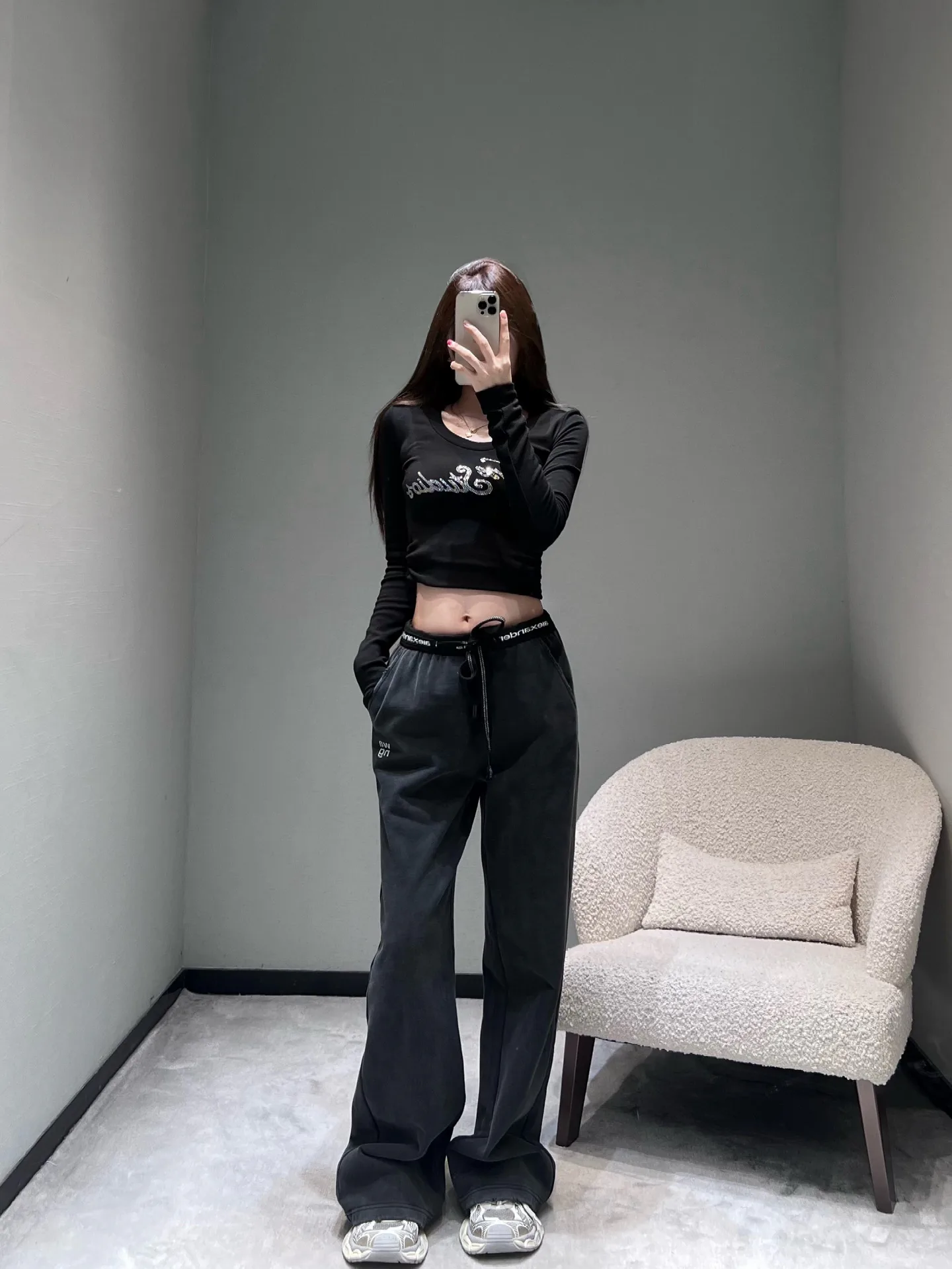 Брюки Женские Alexander Wang 856244