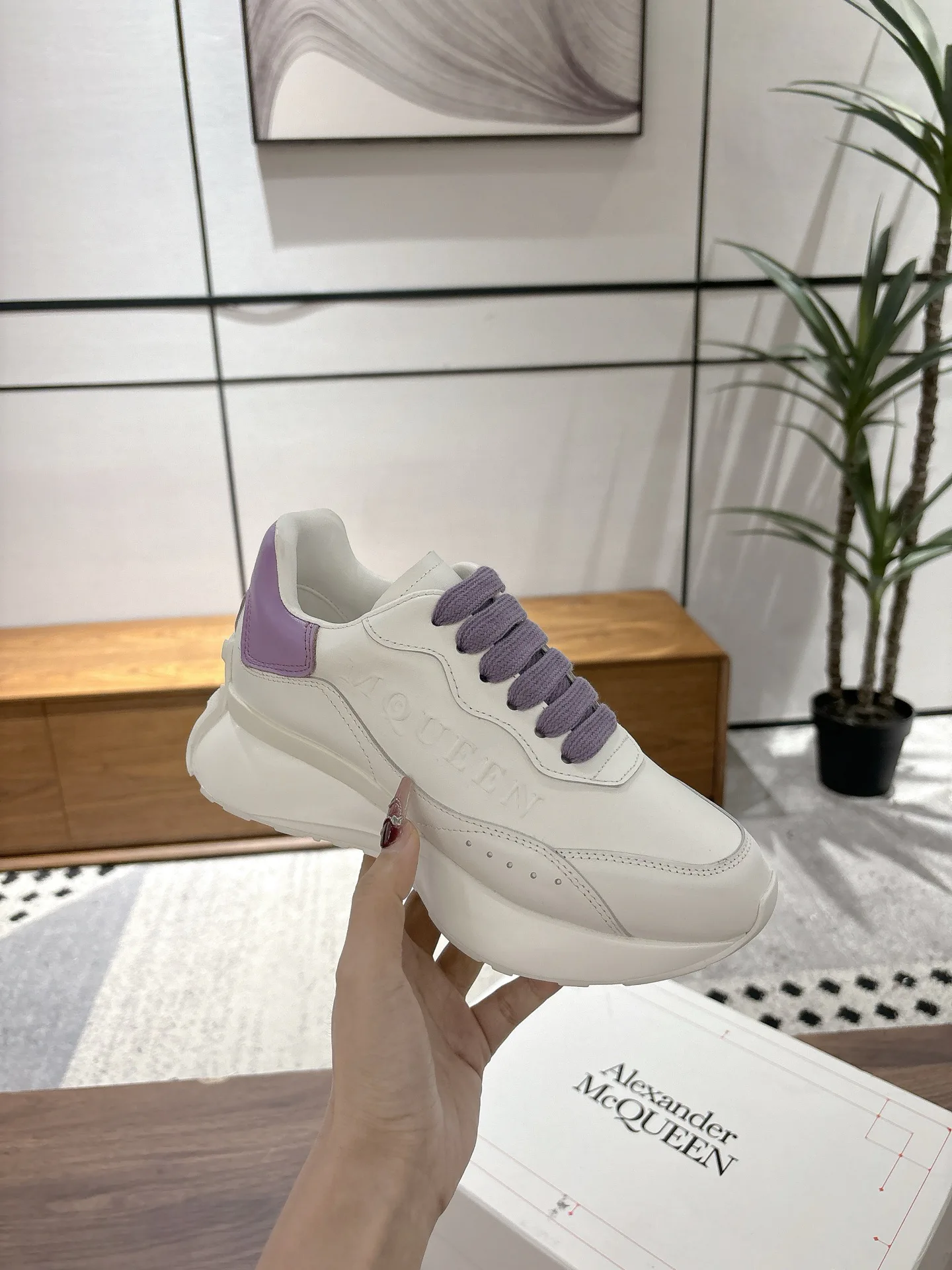 Кроссовки Женские Alexander Mcqueen 228723