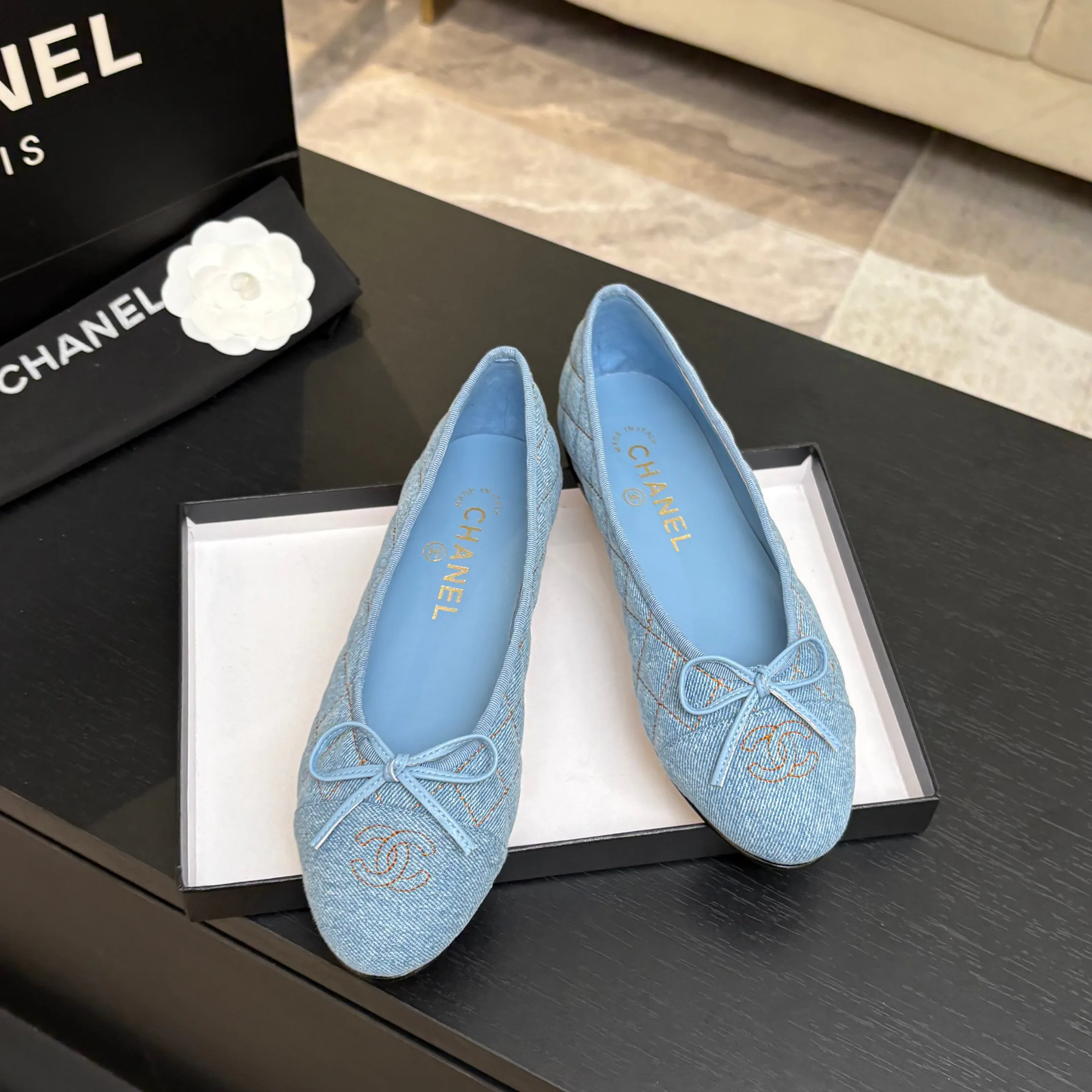 Балетки Женские Chanel 17773558