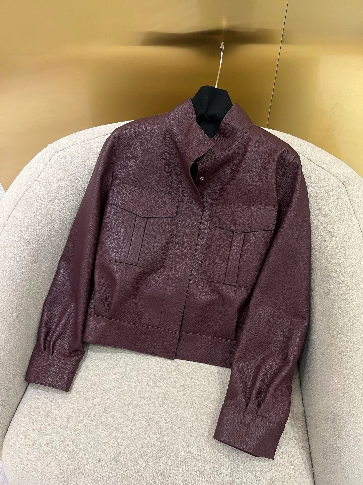 Кожаные Куртки И Дублёнки Женские Hermes 11491546