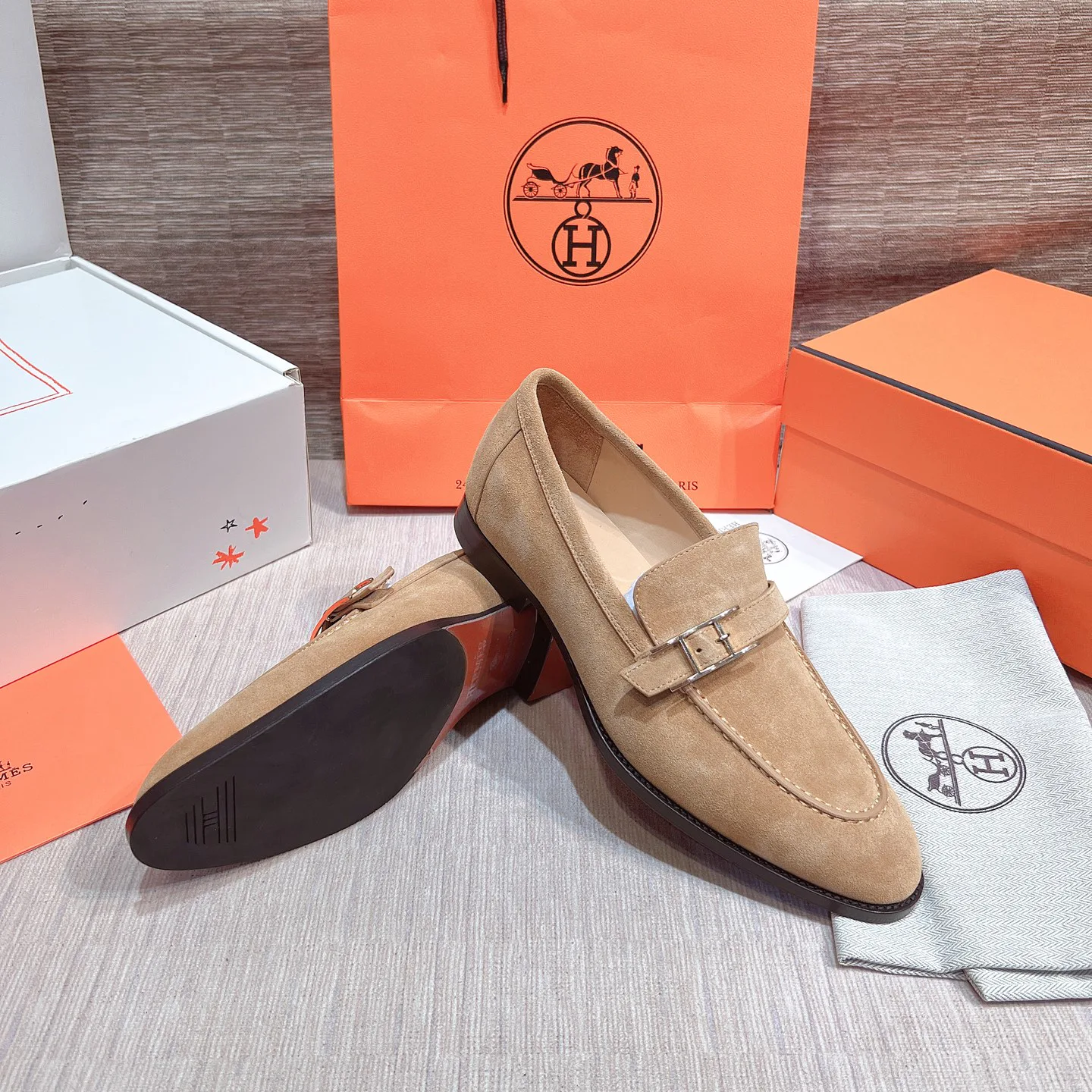 Лоферы И Туфли Мужские Hermes 840289