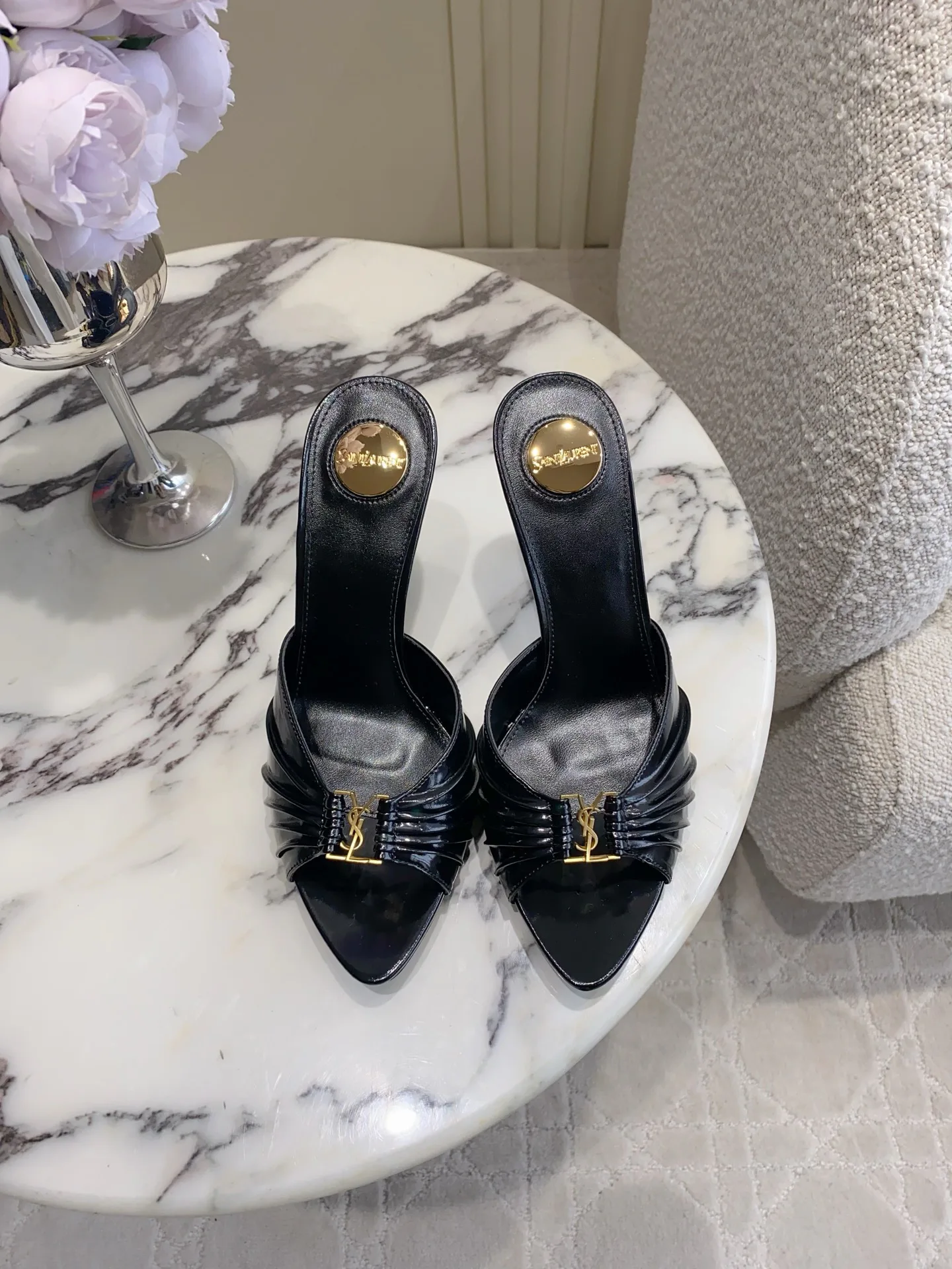 Босоножки Женские Saint Laurent 13332012