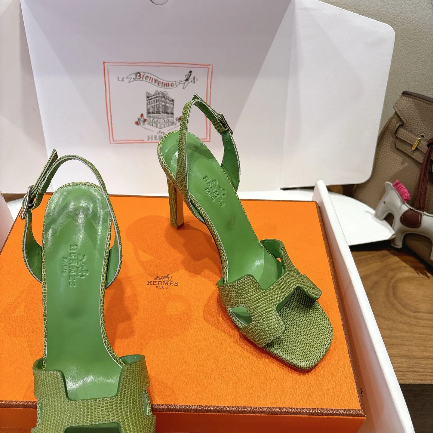 Босоножки Женские Hermes 2959614